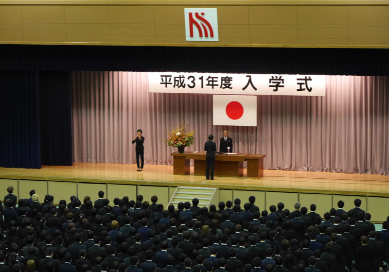 2019年　北翔大学入学式