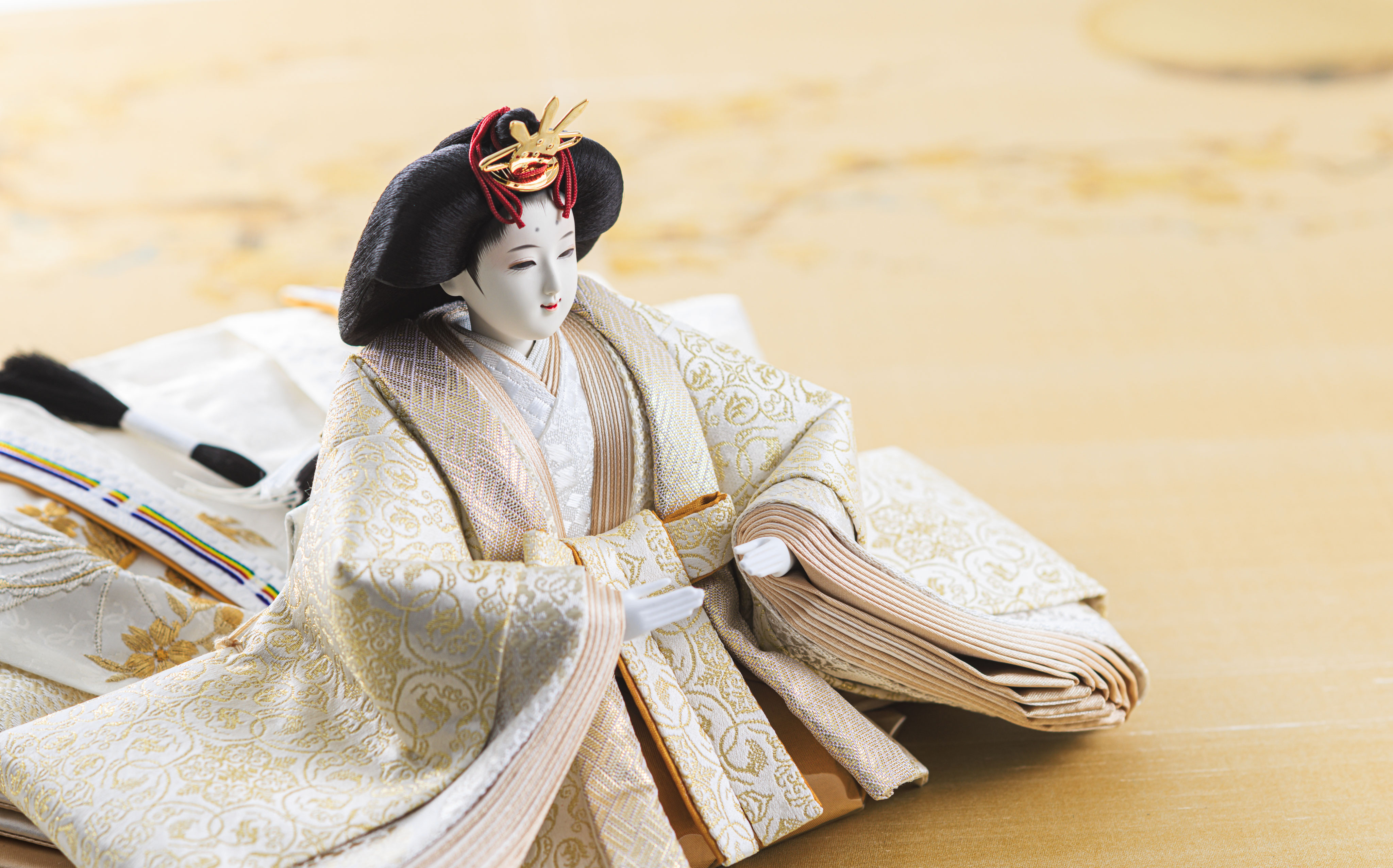 コンパクト雛人形　美品　送料込み　　ひな祭りまで日にちかわない為最終値下げ コンパクト雛人形 美品 送料込み ひな祭りまで日にちかわない為