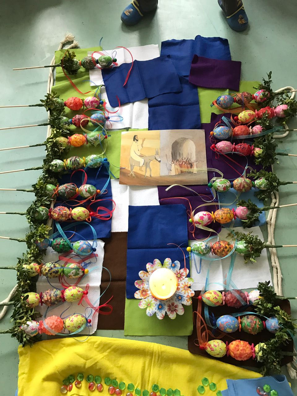 Palmsonntag 2017 - Kita Buchfinkenland Michelsrombach