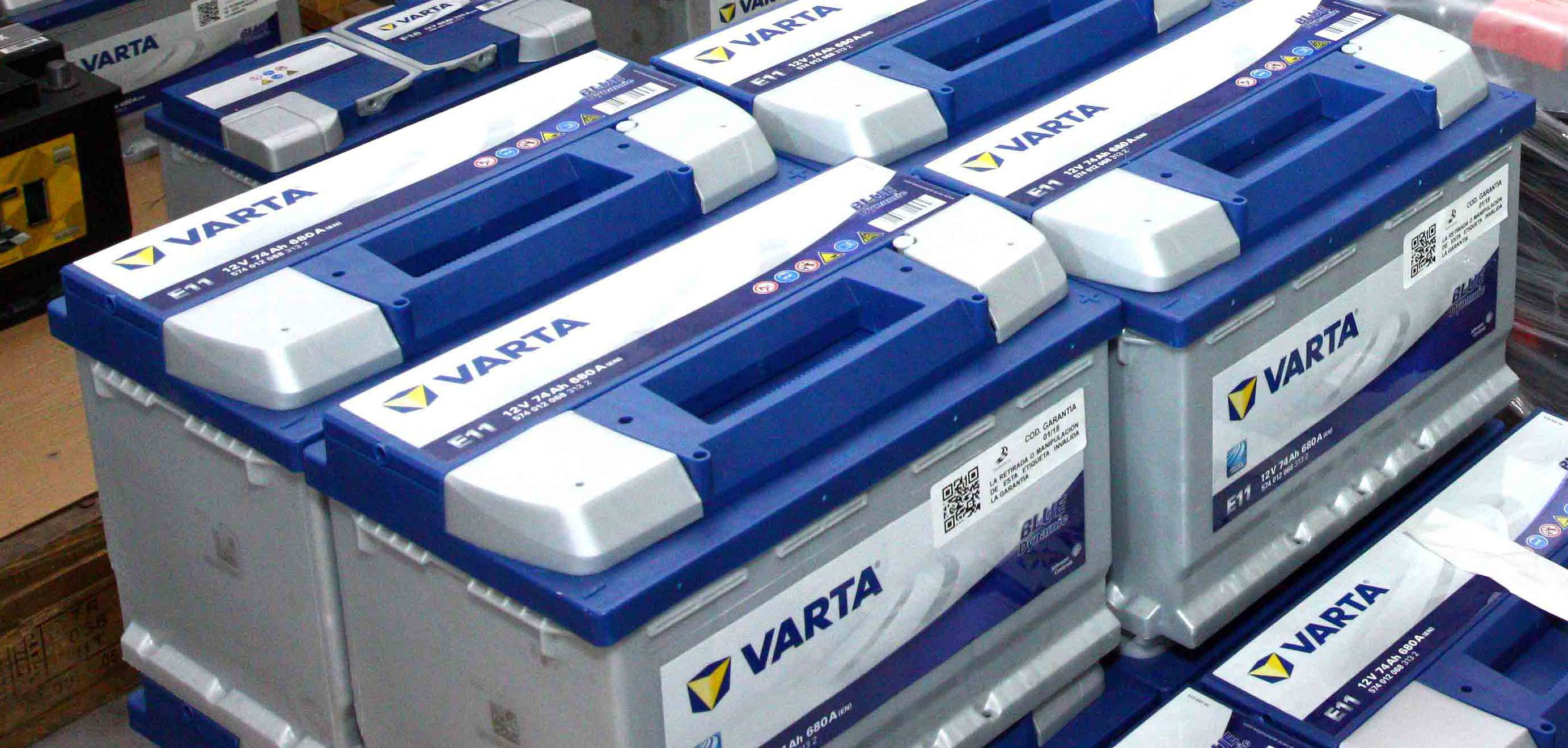 Bateria Varta G7 12V 95Ah para coche