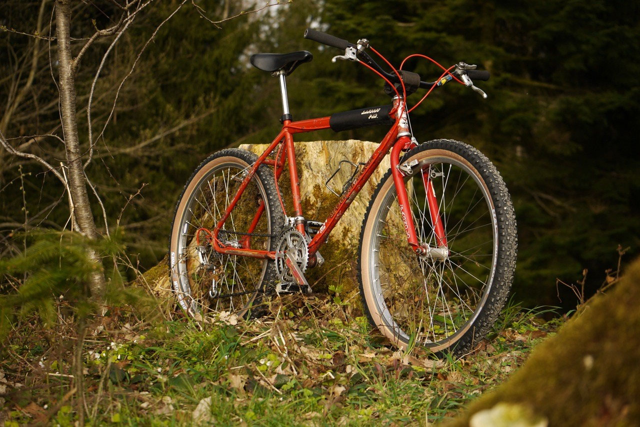 OLD MTB KLEIN YETI チタンフレーム サイクルワールド846フォーク