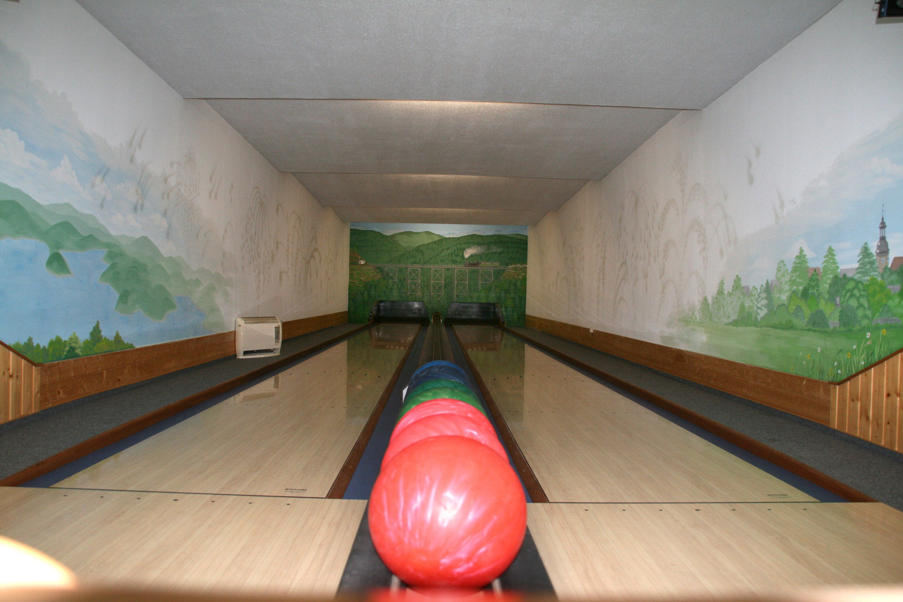 Unsere Bowlingbahn hirtsgasthaus