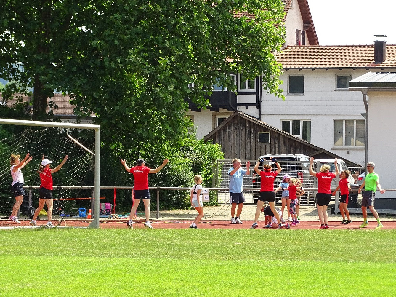 Sporttag der Spvgg Sportverein Spvgg Möckmühl 1905, der größte Verein