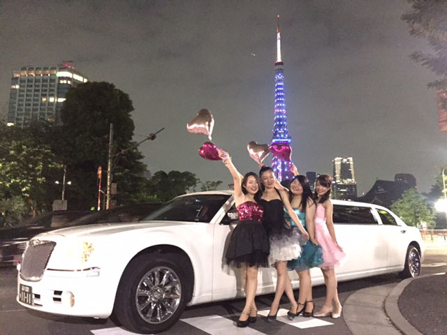 リムジン女子会 姫会 女子会におすすめ リムジン女子会 姫会 女子会におすすめ