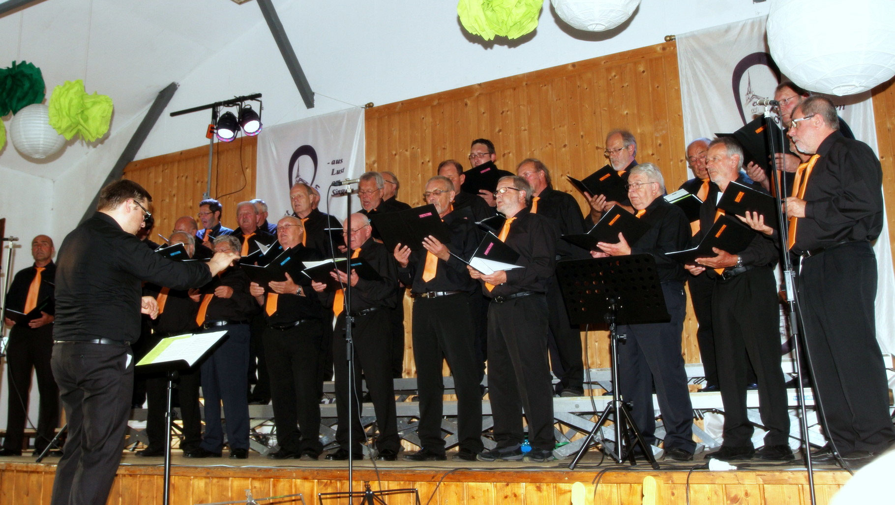 Lieder an einem Sommerabend Gesangverein 