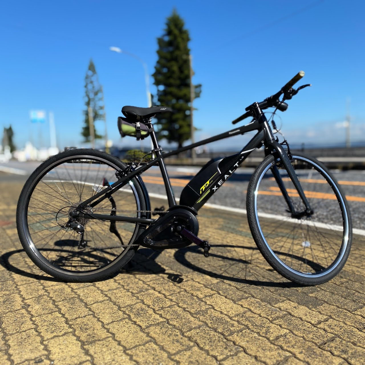 Panasonic クロスバイク　ロードバイク 自転車 クロスバイク - メルカリ
