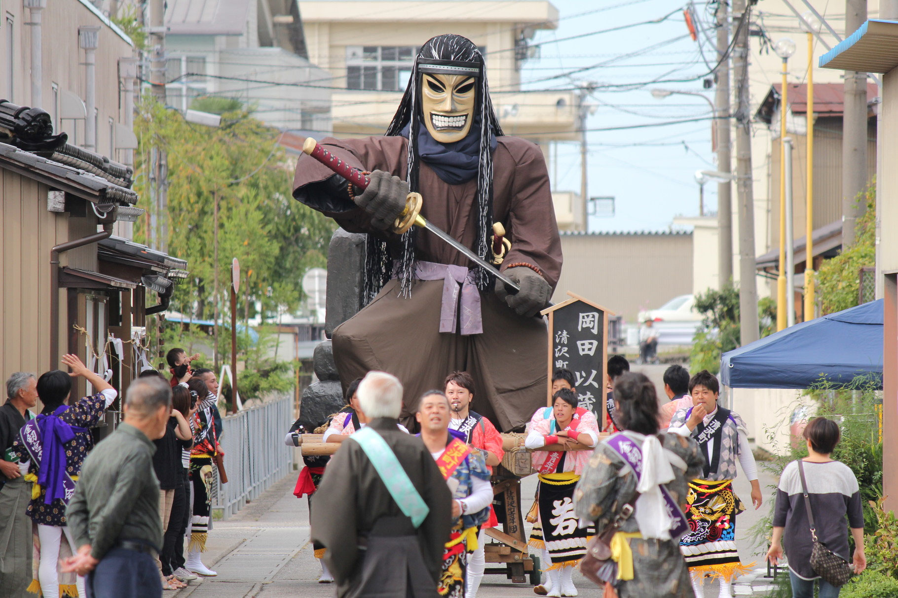 ほうらい祭りは約800年の歴史があります。 イチノファッショングループ【白山市鶴来】