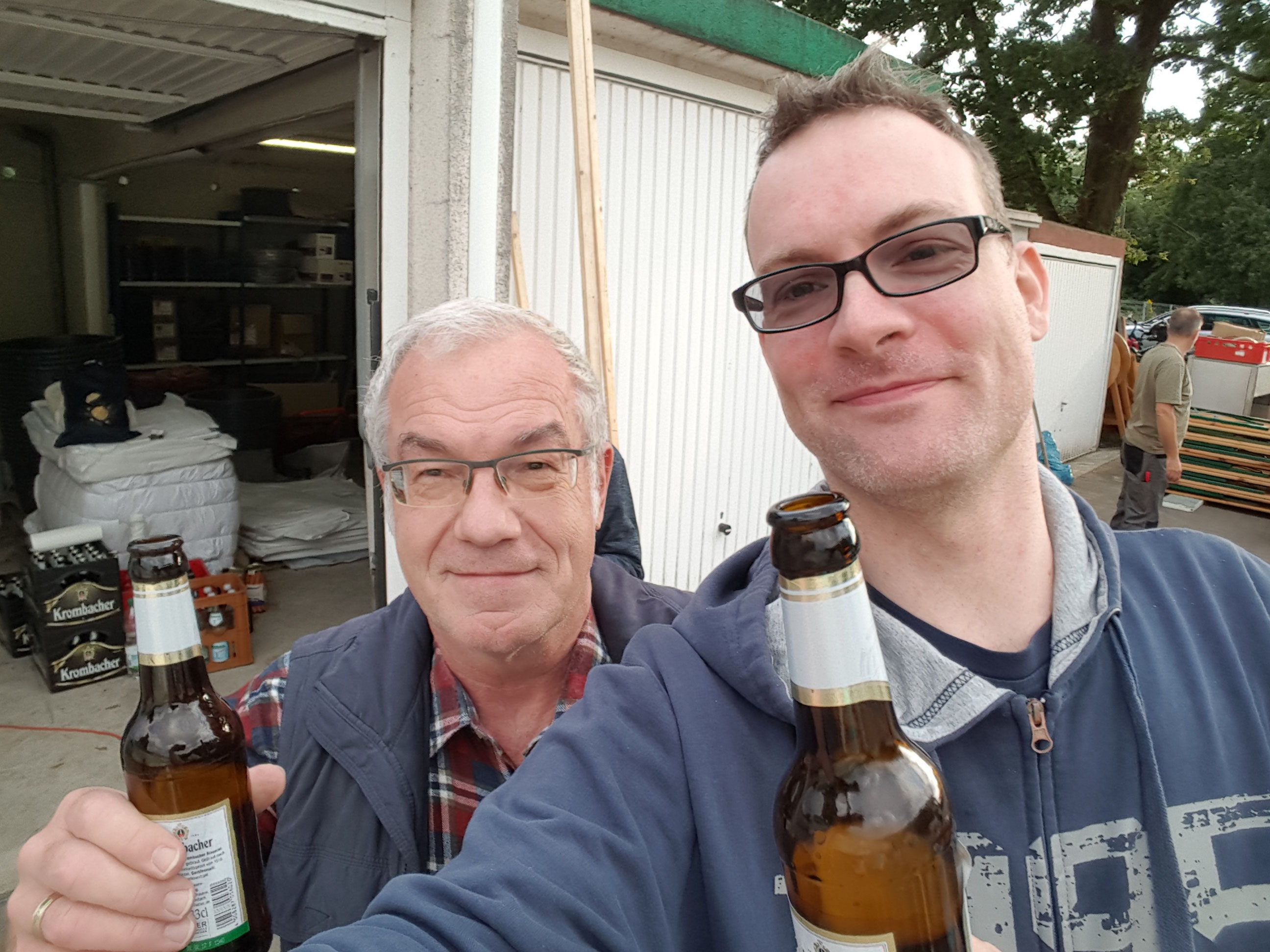 Aufräumaktion Garage, 08.08.16 - Lüner Schützenverein von 1332 e.V.