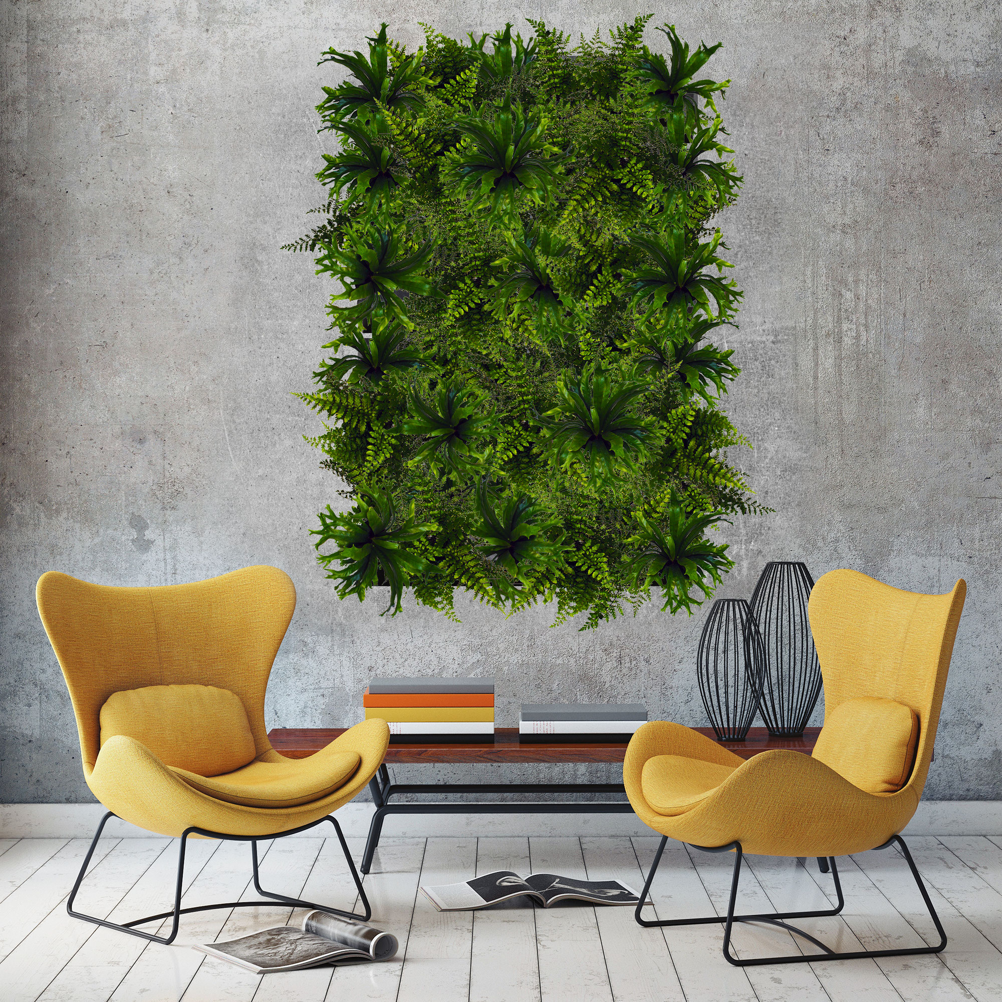 Diseño virtual con plantas decorativas - Cita Verde