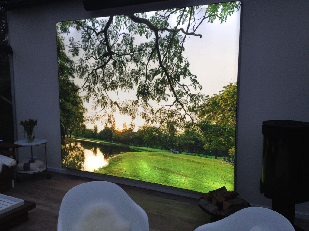 beleuchtete Wandbilder - Schweden Display