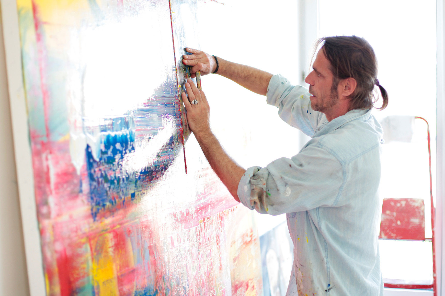 Artist at work martinsonnleitners JimdoPage!