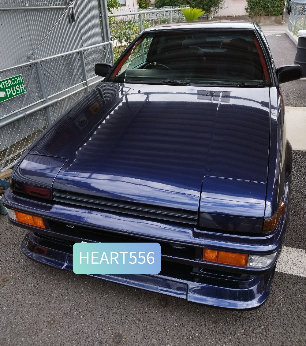 AE86 レビン (トレノ) フロントガラス交換 AGC製 クールベール 高断熱