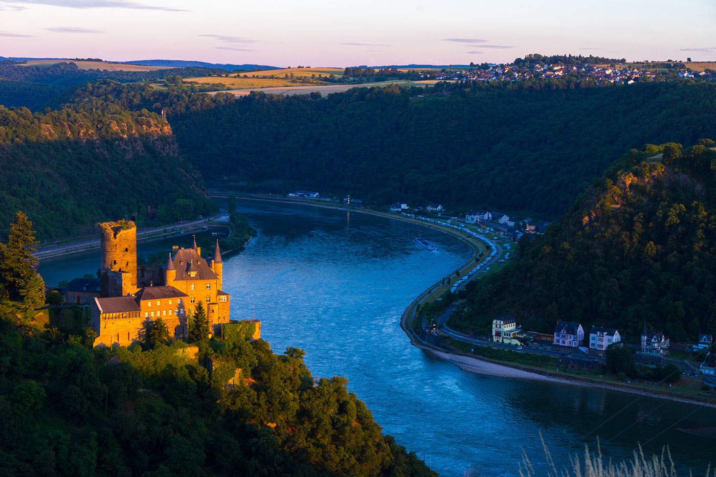 Impressionen Loreley Burgenblick Urlaub am Rhein