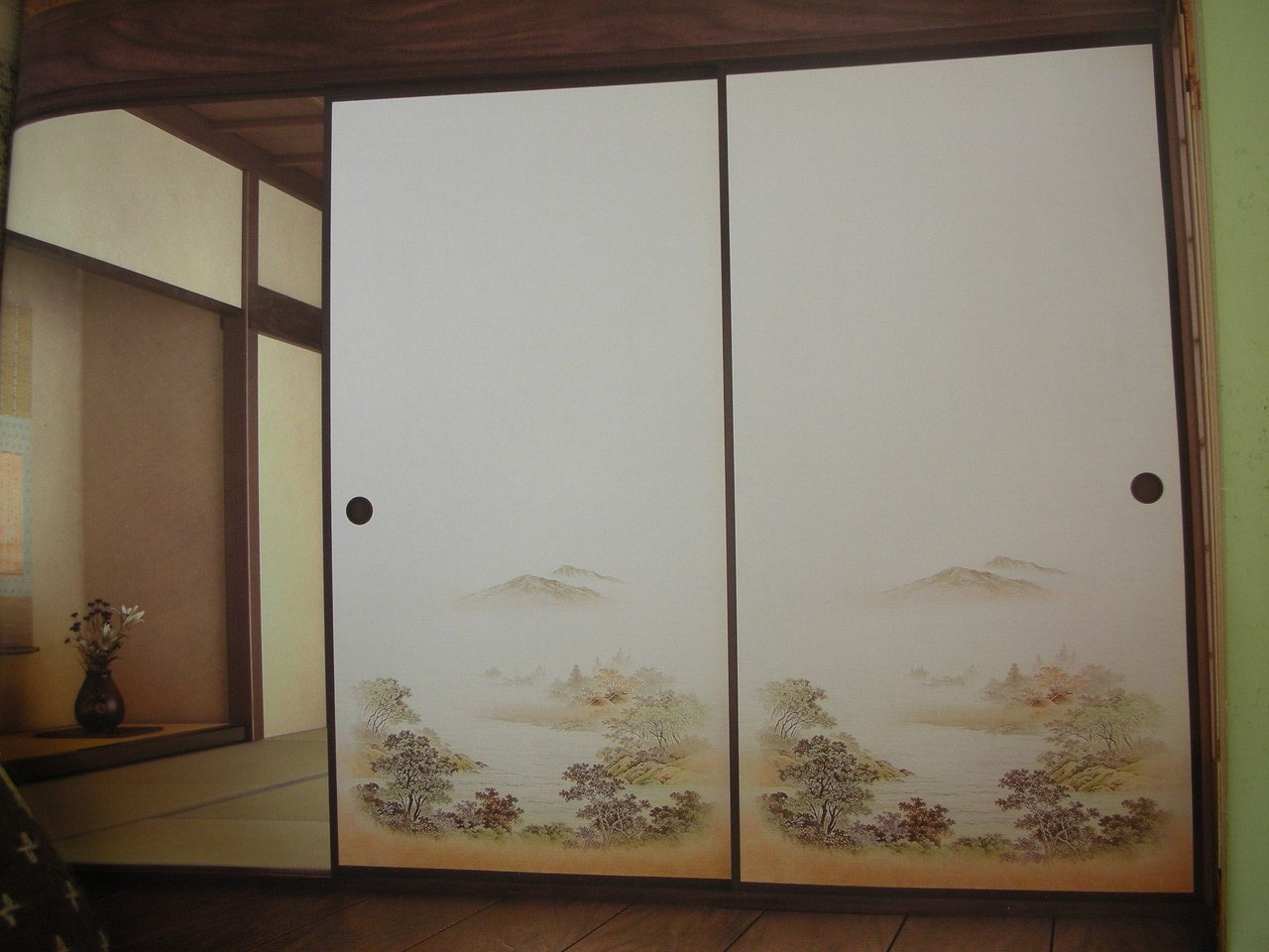 襖紙 業者用 プロ用 糸あり 裾模様あり 高級品 襖業者様おすすめ