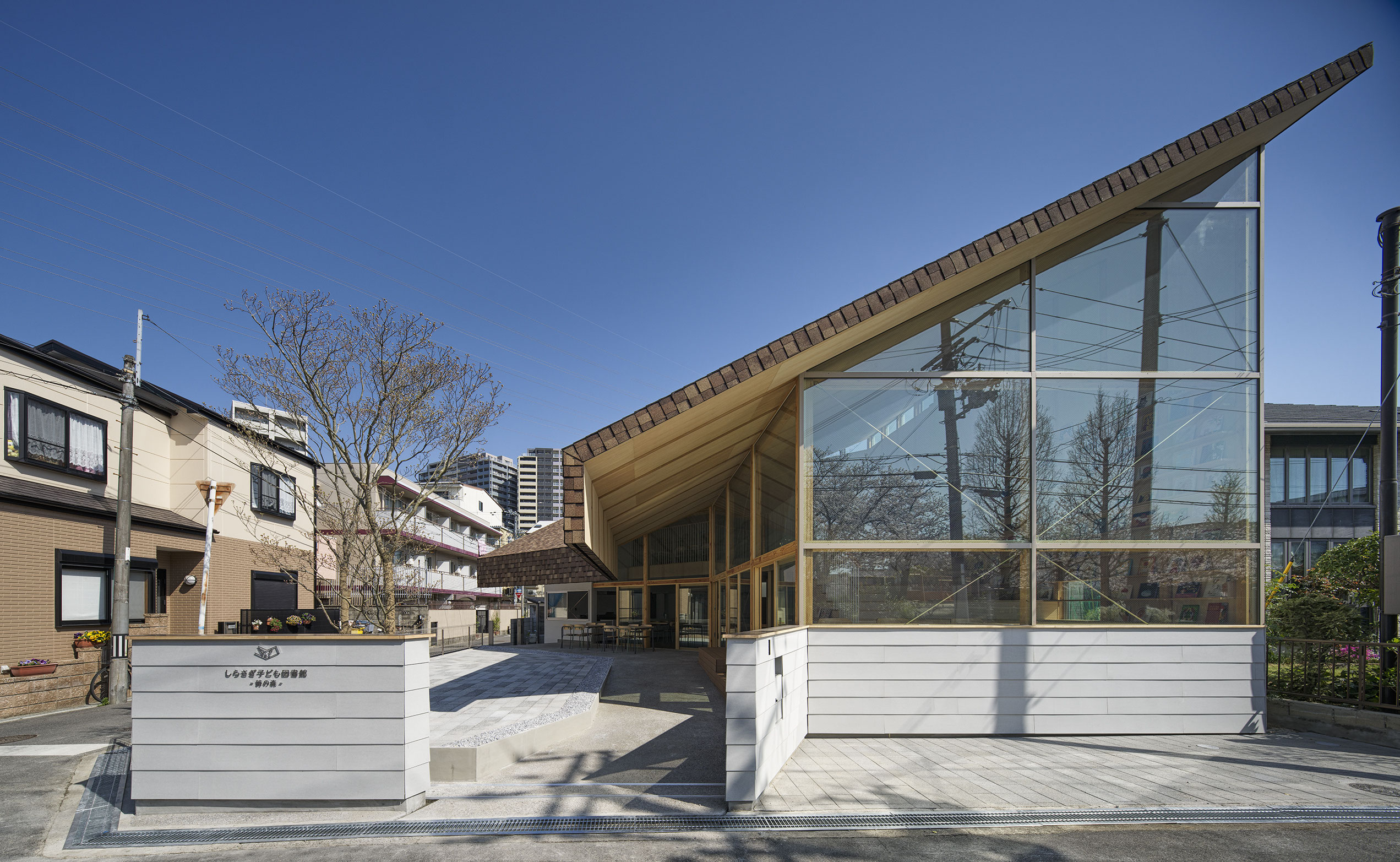 しらさぎ子ども図書館 -詩の森- - yukawa-design-lab ページ! しらさぎ子ども図書館 -詩の森- - yukawa-design-lab ページ!