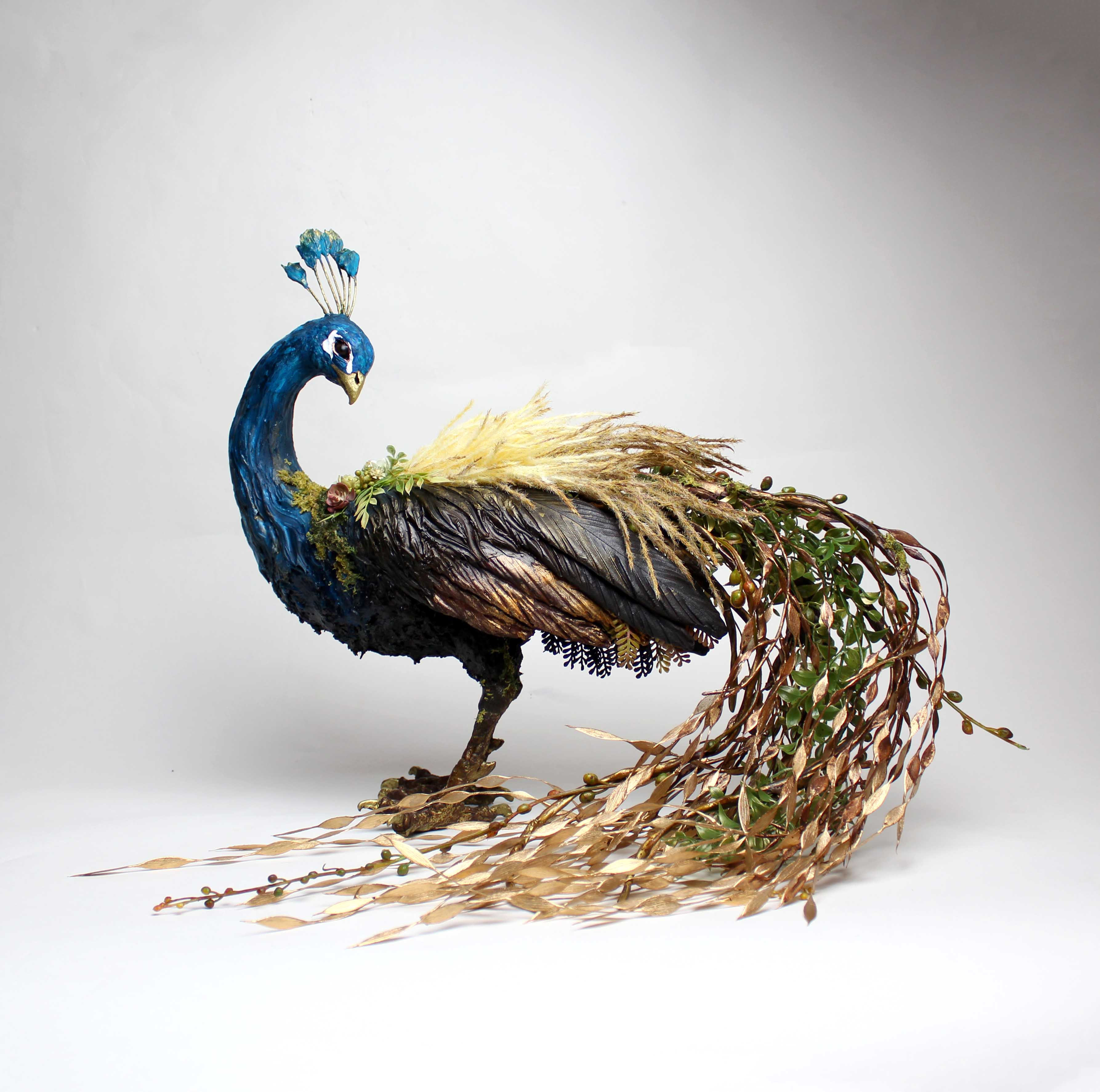 孔雀 14連 土台 リクウ 錦鯉 鯉 販売 通販 ネット 立て鯉祭り 明け2 孔雀 29cm - 錦鯉