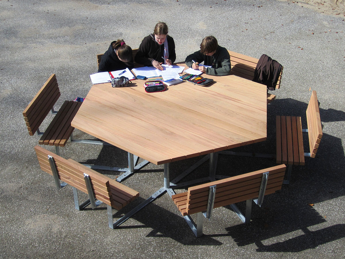 Convent TischBankKombi UNIONFreiraumMobiliar