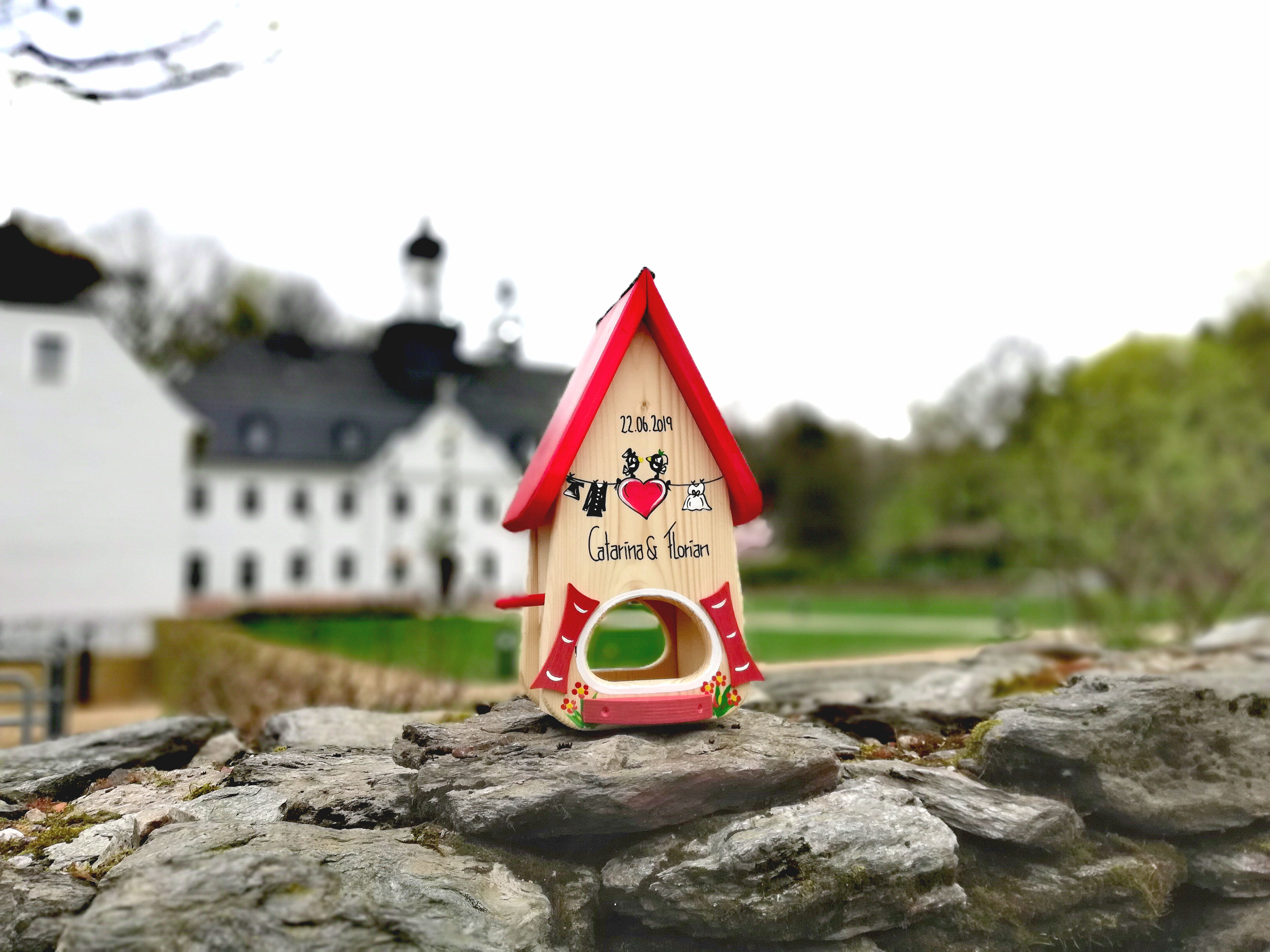 Hochzeit Geschenke Vogelhaus zur Hochzeit von Original Vogelliebe