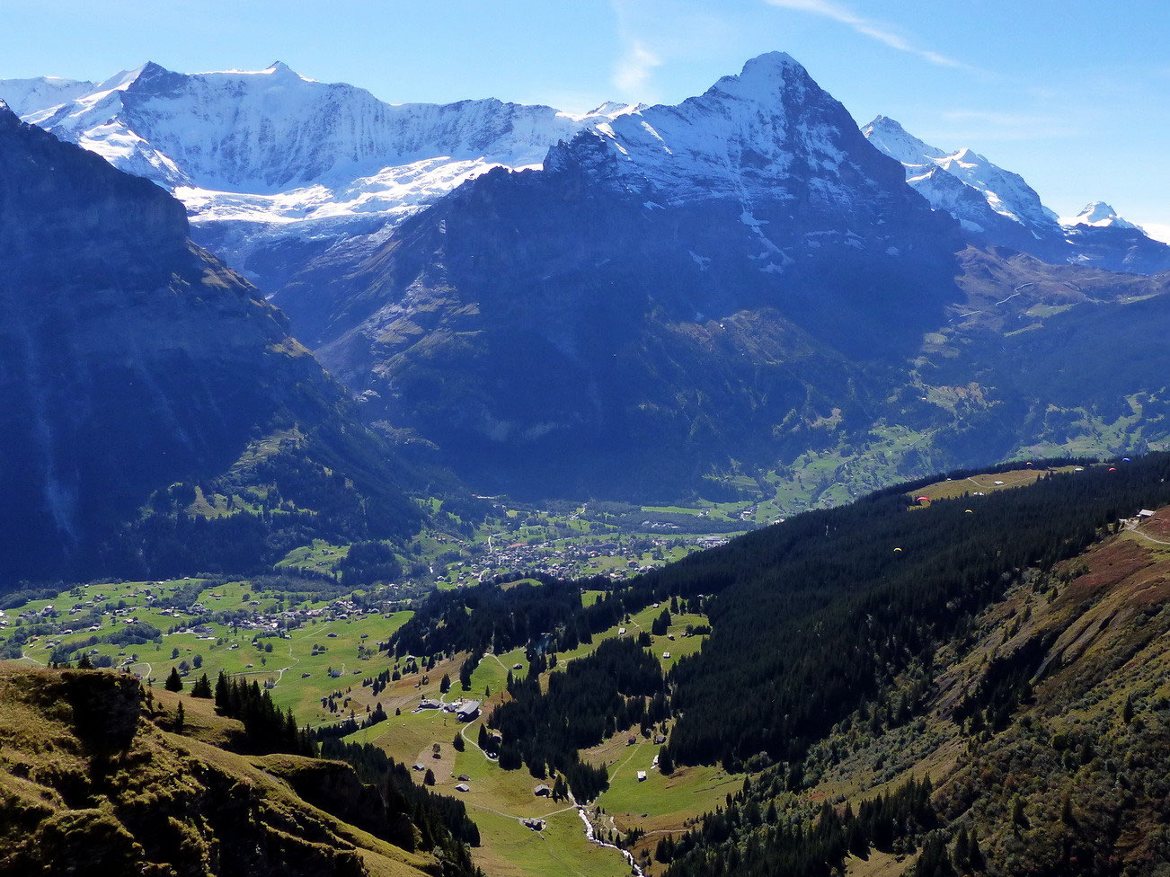 Grindelwald The sunny side