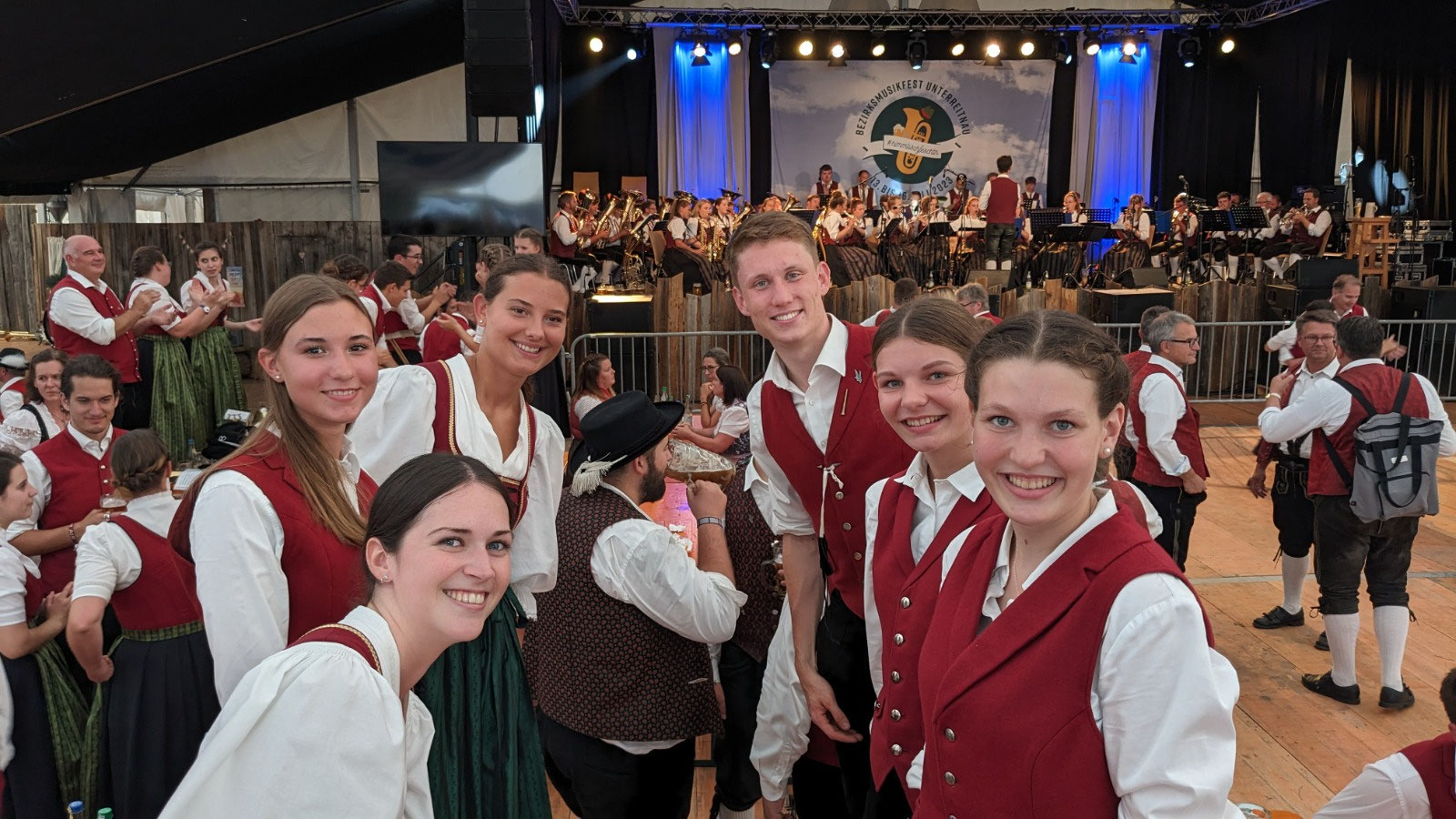 Musikfest Unterreitnau am 13.07.2023 Musikverein Hörbranz seit 1779