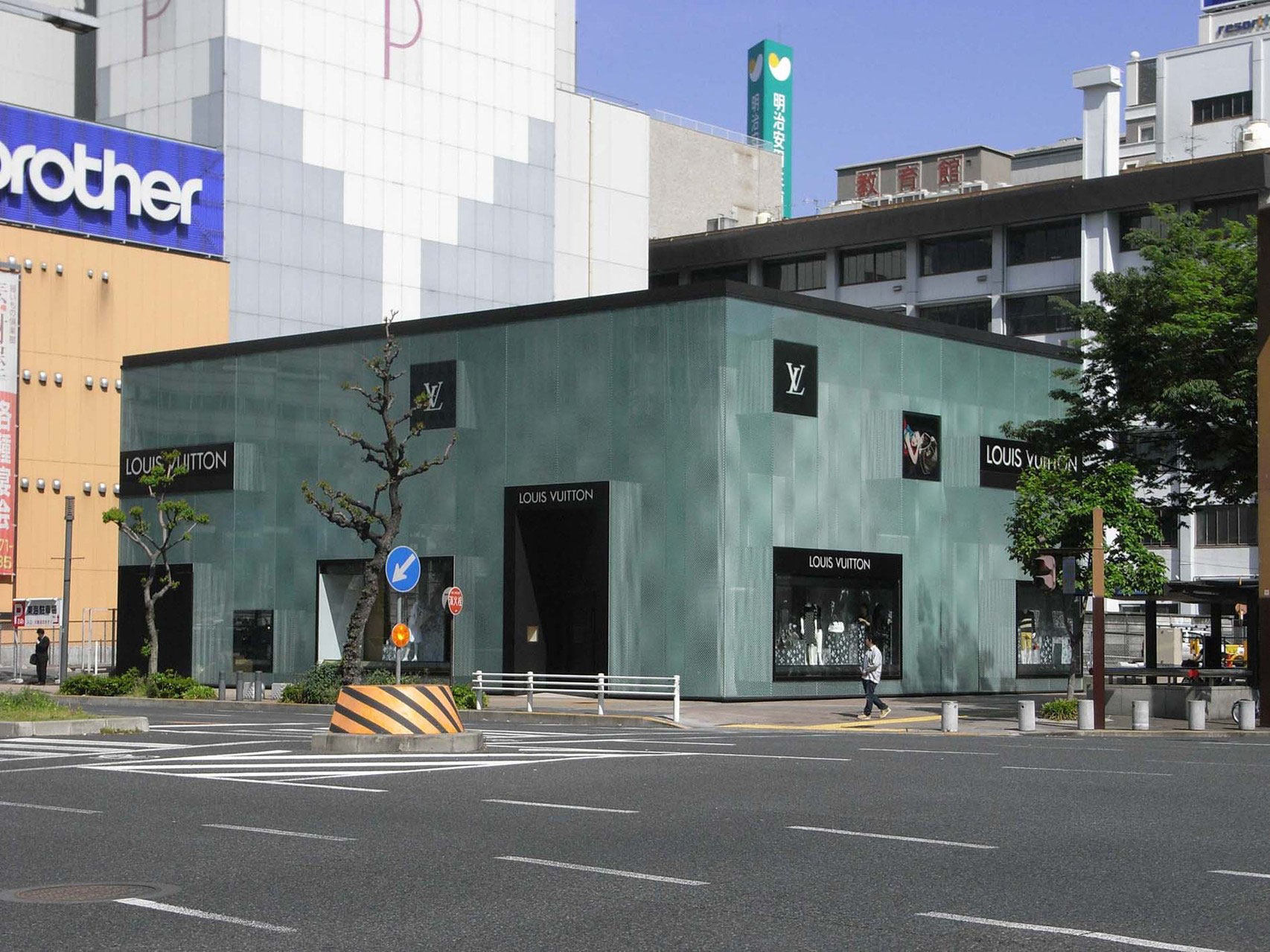 ルイ ヴィトン名古屋 Louis Vuitton Nagoya 建築と街並みの備忘録