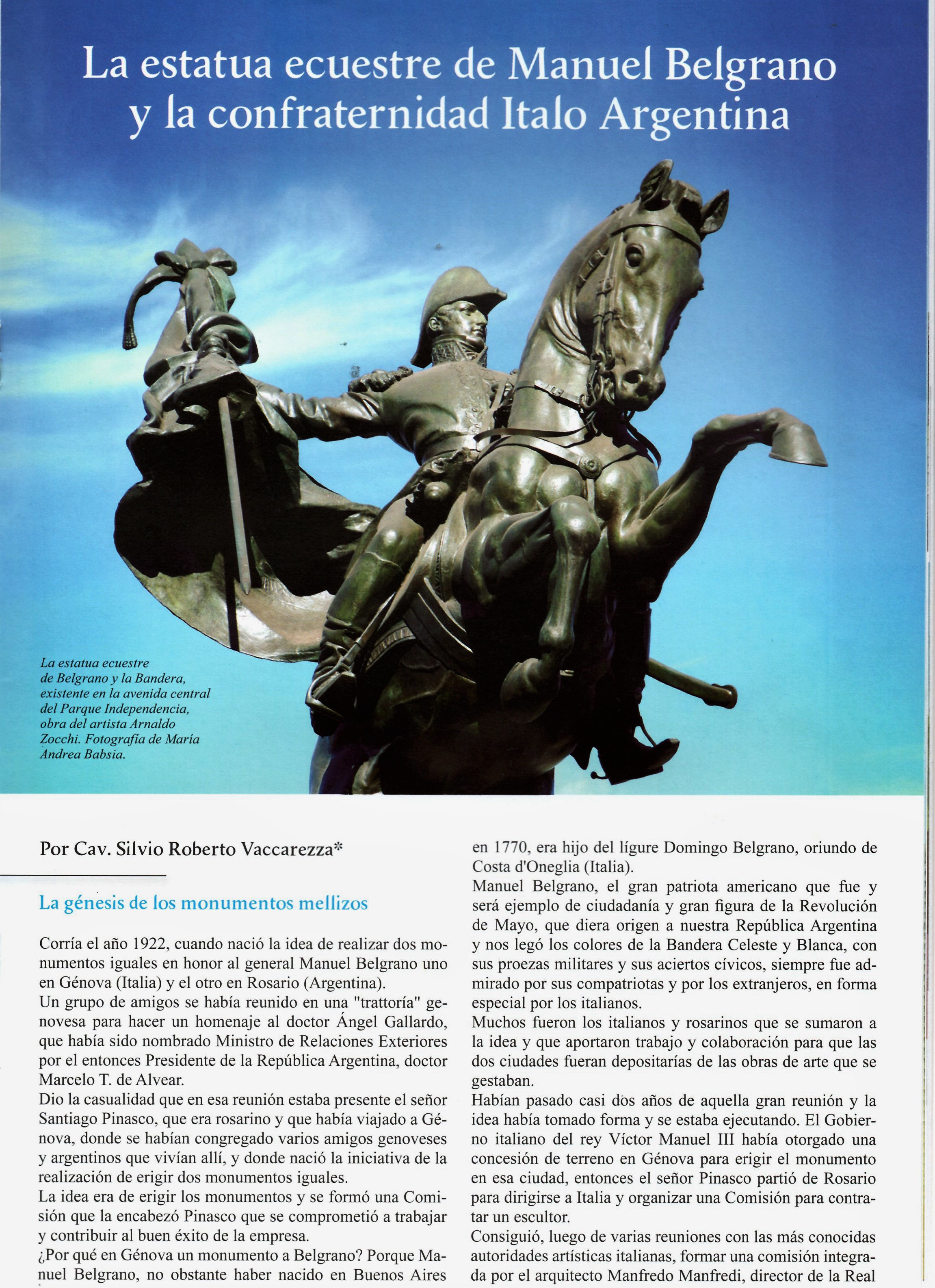 Historia de Manuel belgrano - Página web de IBR1957