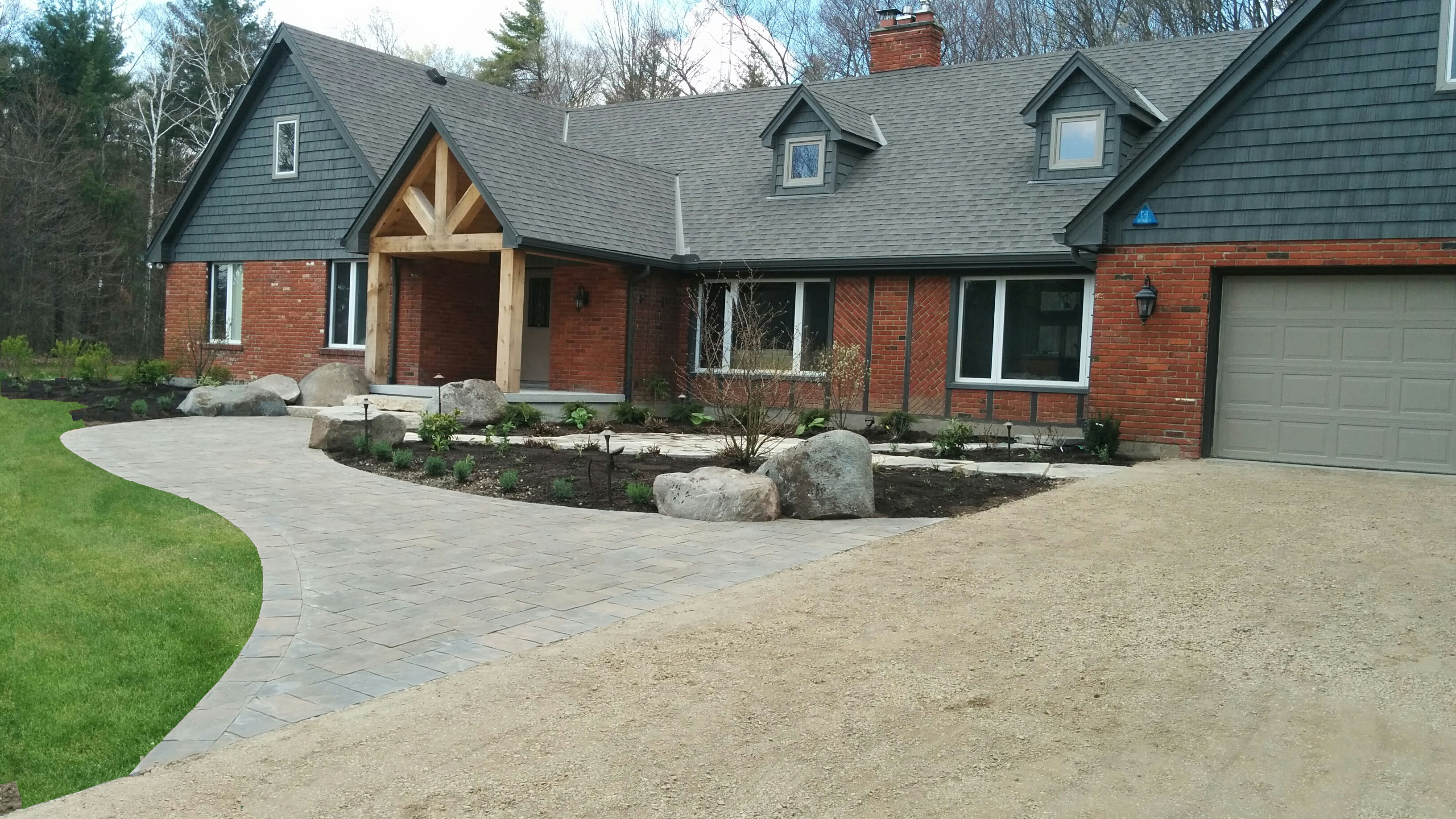 Natural Elements Landscaping Inc. Guelph Landscape. Patio, Design, Deck