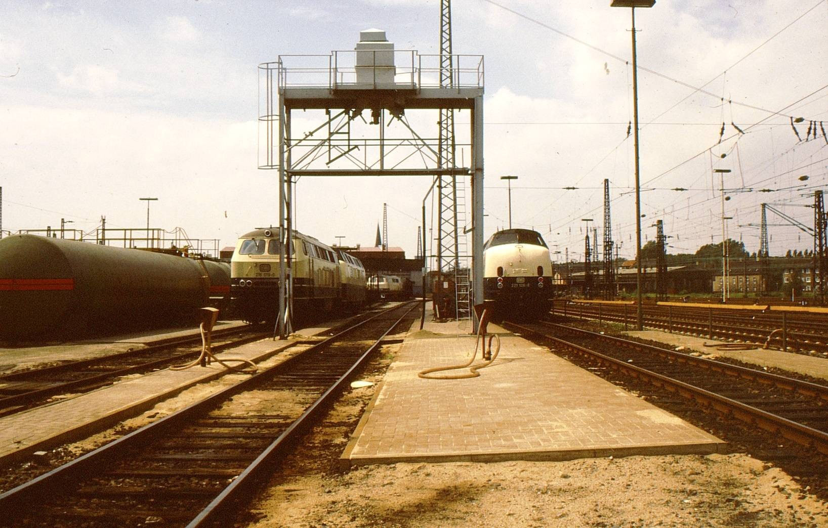 Bw Oberhausen Osterfeld 1987 Rangierbahnhof Oberhausen Osterfeld 1959