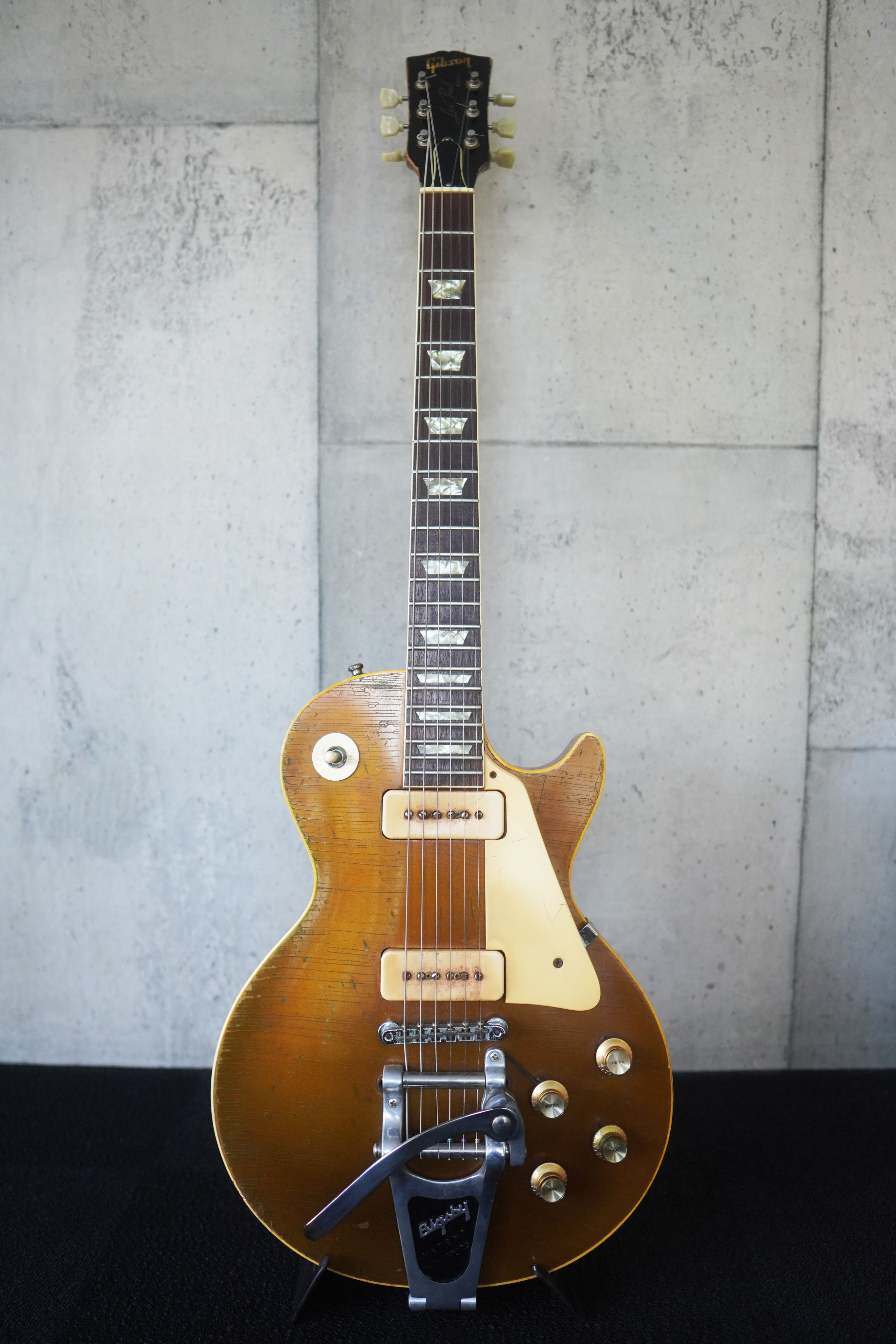 希少 ジャパンヴィンテージ JooDee レスポール ゴールドフレット 美品 Gibson Pre-Historic Les Paul Standard 1956 Reissue Gold Top プレ