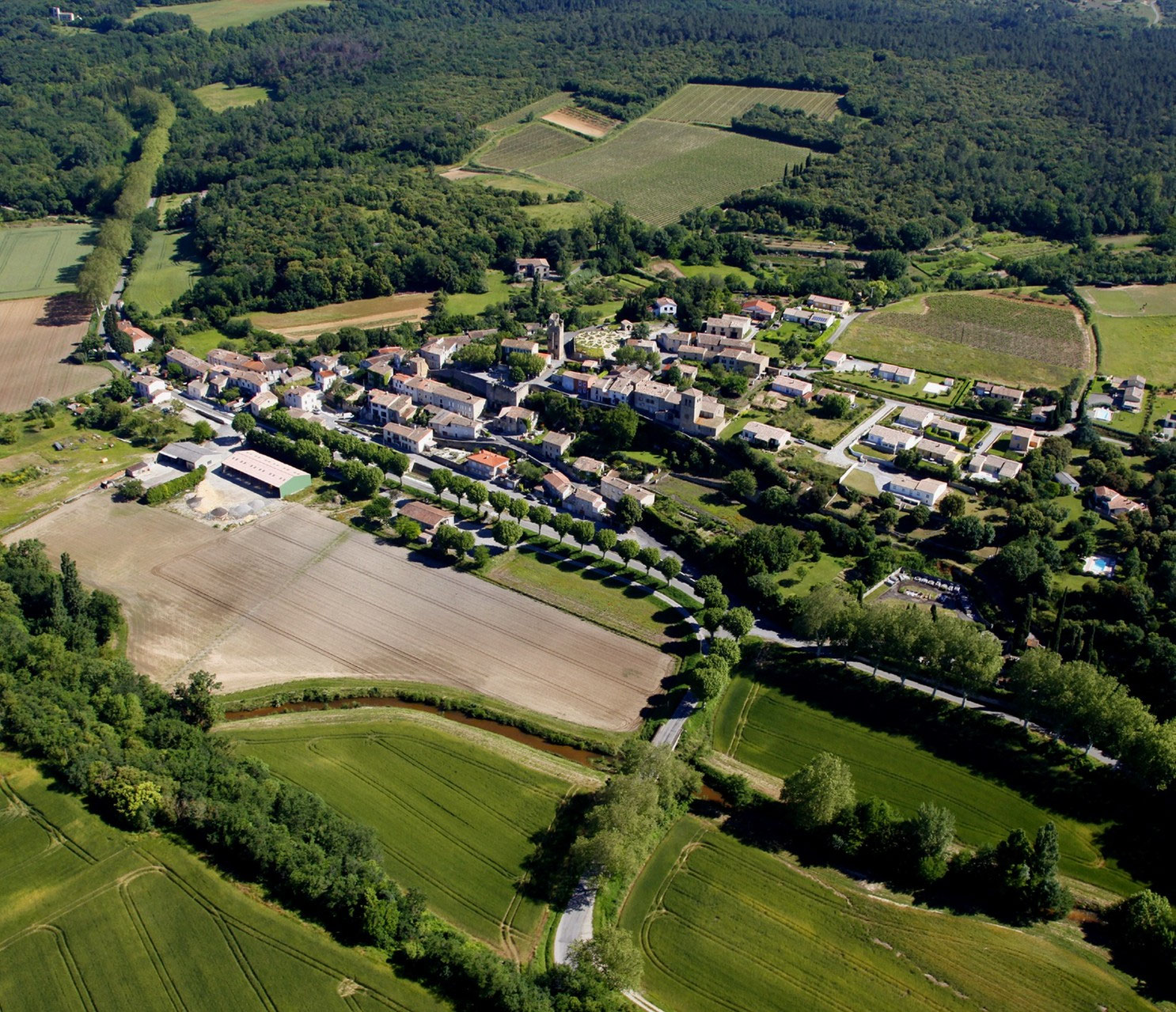Saint Martin Le Vieil, le village