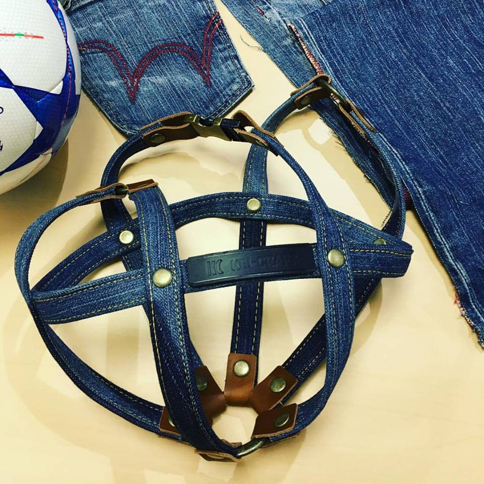 ReMake X KEI-CRAFT DENIM & LEATHER Ball Holder❗デニムをリメイクし