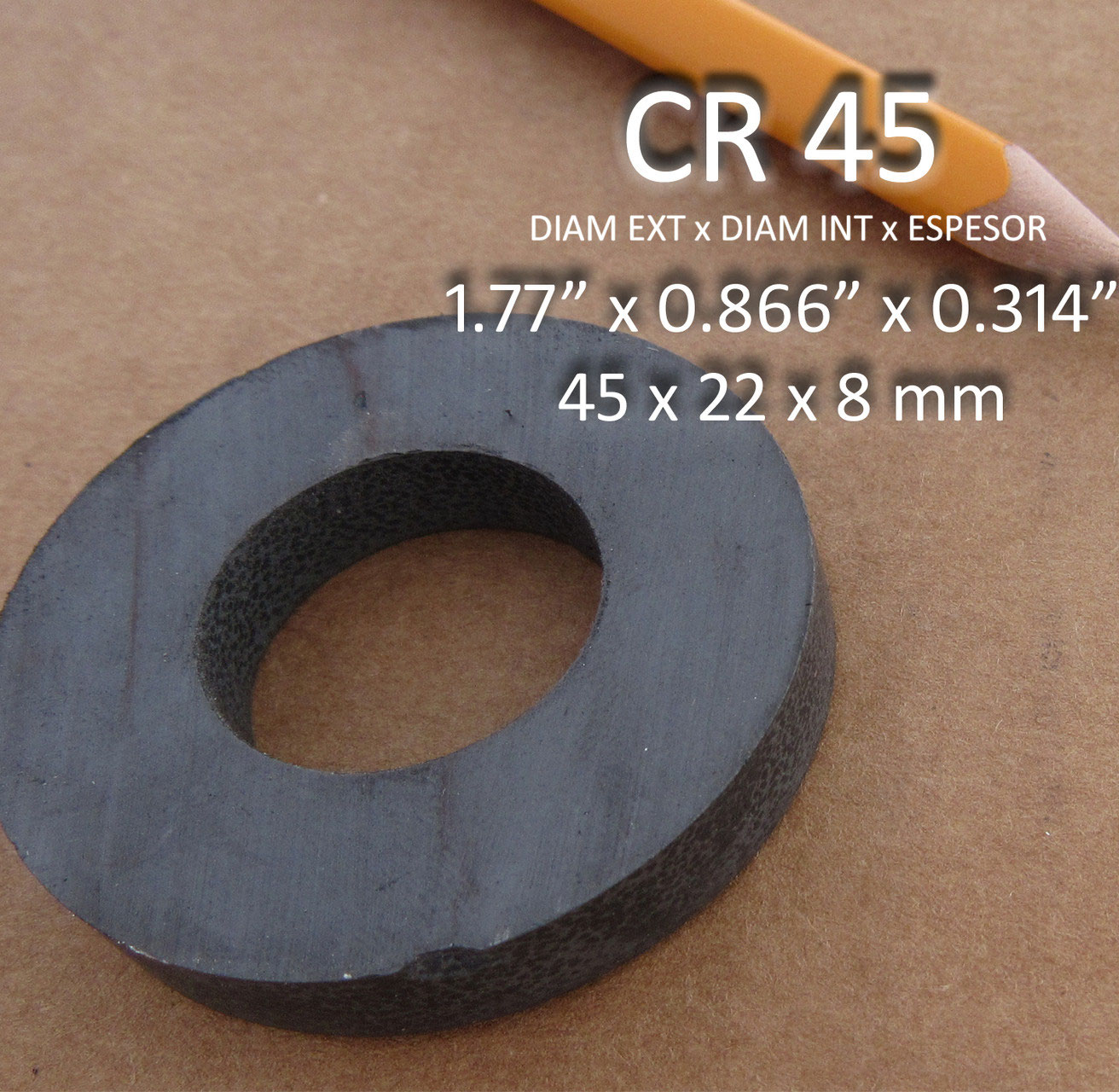 40 Mm x 23 Mm x 15 mm Poder Transformador Toroidal núcleos de ferrita imán anillo amarillo 40 Mm x 23 Mm x 15 mm Poder Transformador Toroidal núcleos de ferrita imán anillo amarillo