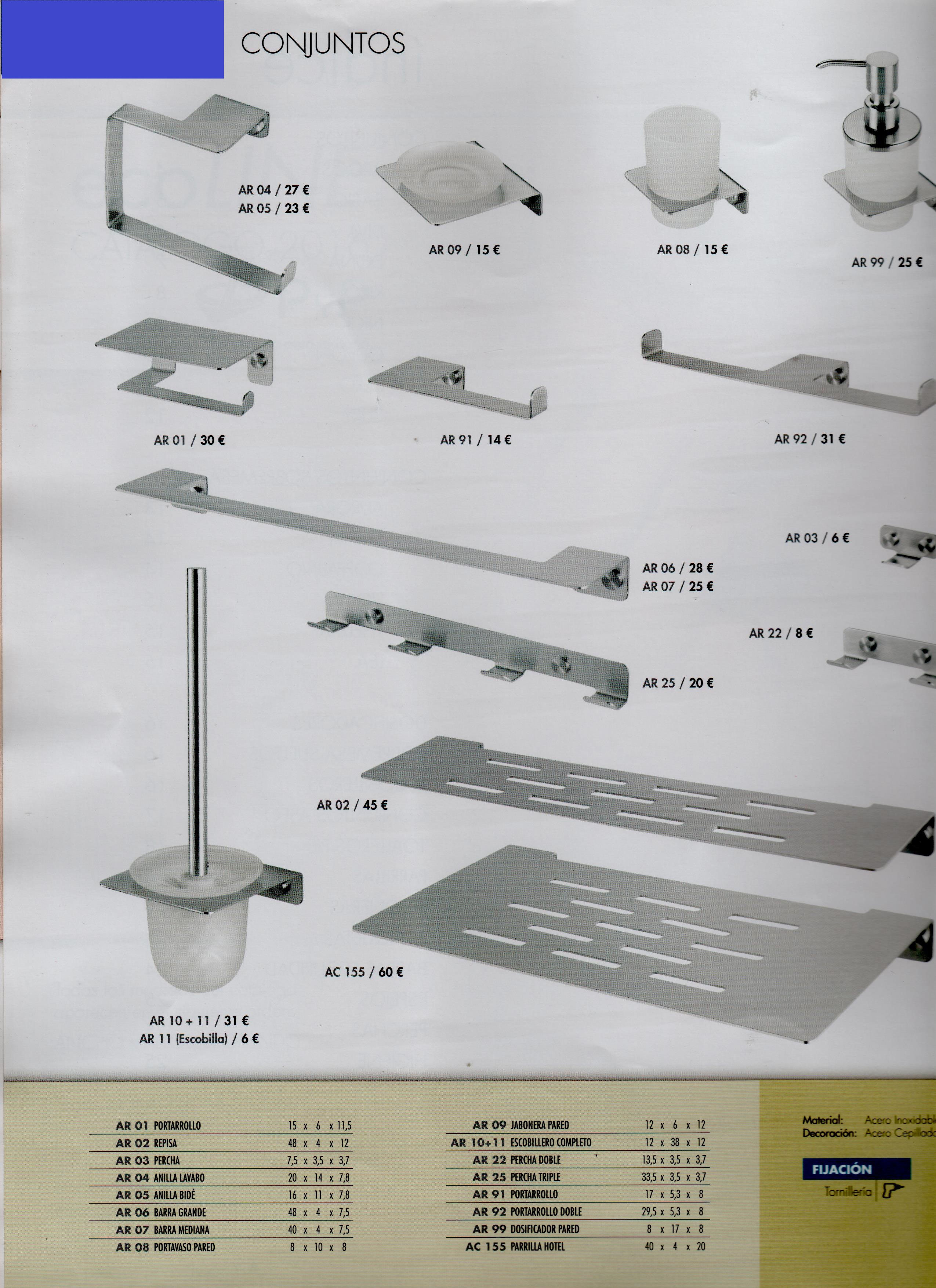 Accesorios de baño en Córdoba. - Carpinteria metalica y de aluminio