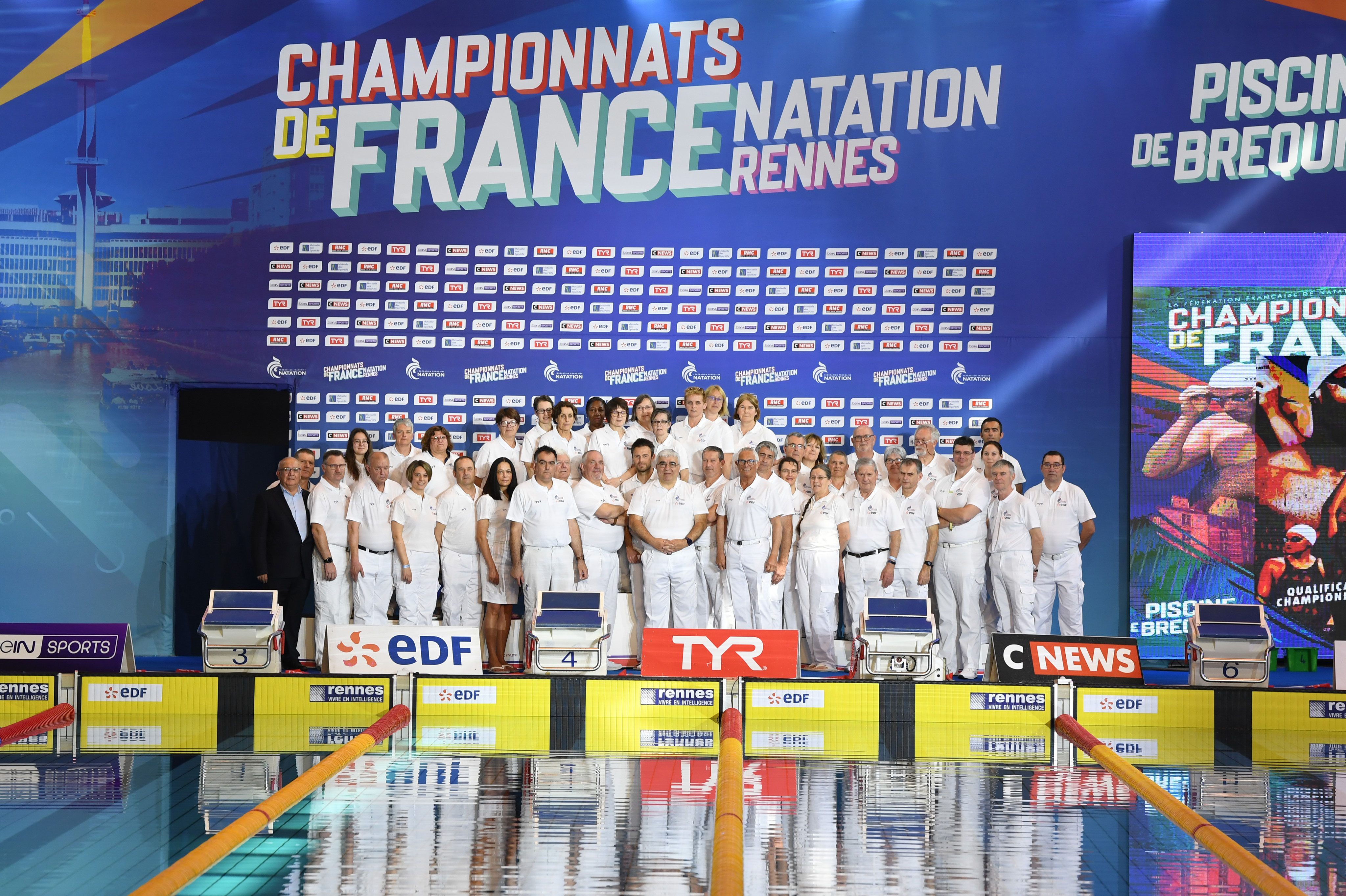 Championnats de France Elite à Rennes Site du club Rennes Natation. Le club de natation