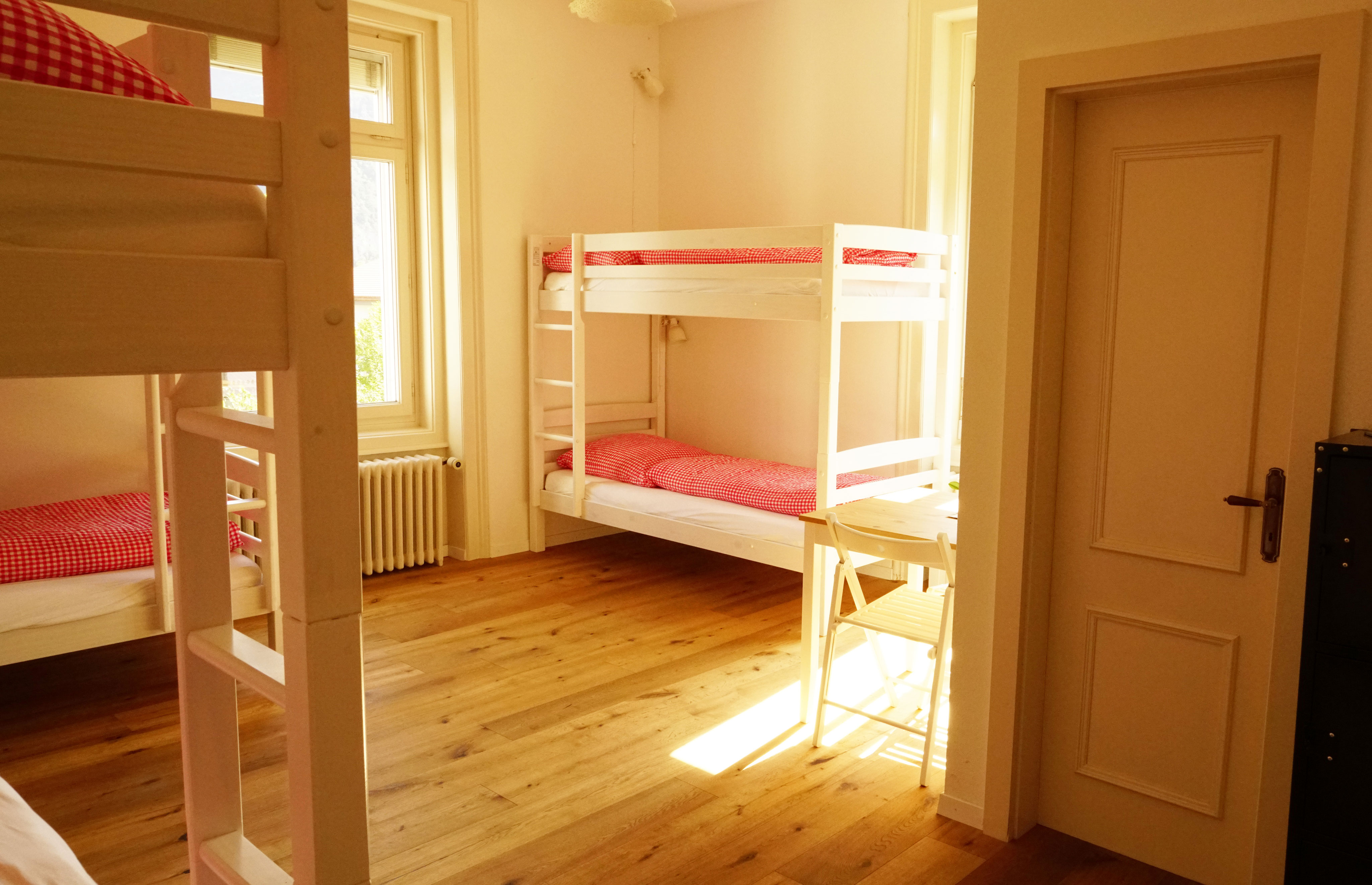 Du reist mit Freunden oder grosser Familie? Hier findet ihr genügend Platz! Interlaken