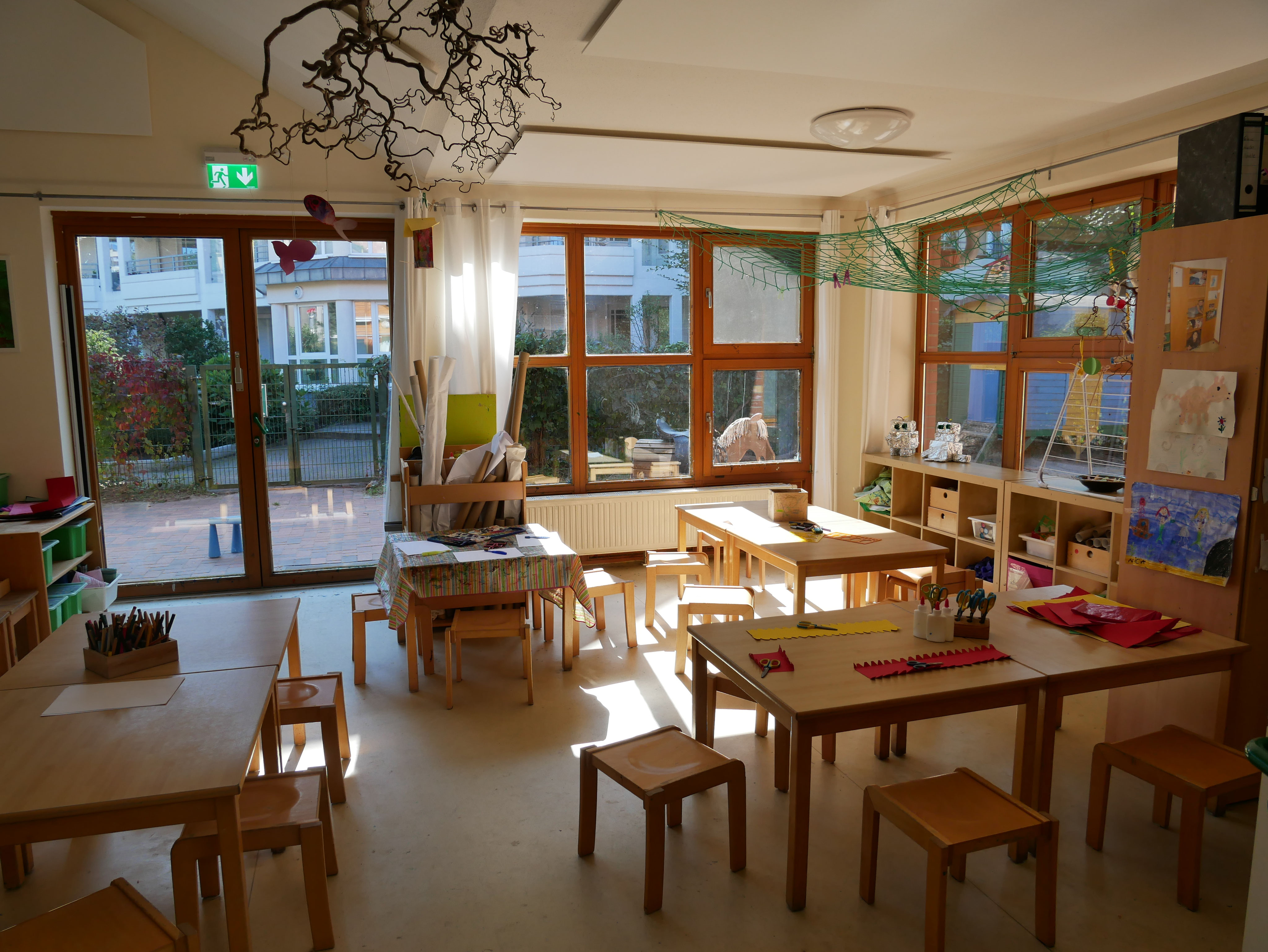 Grüne Gruppe - Funktionsbereich Atelier - Kita-Rasselbande