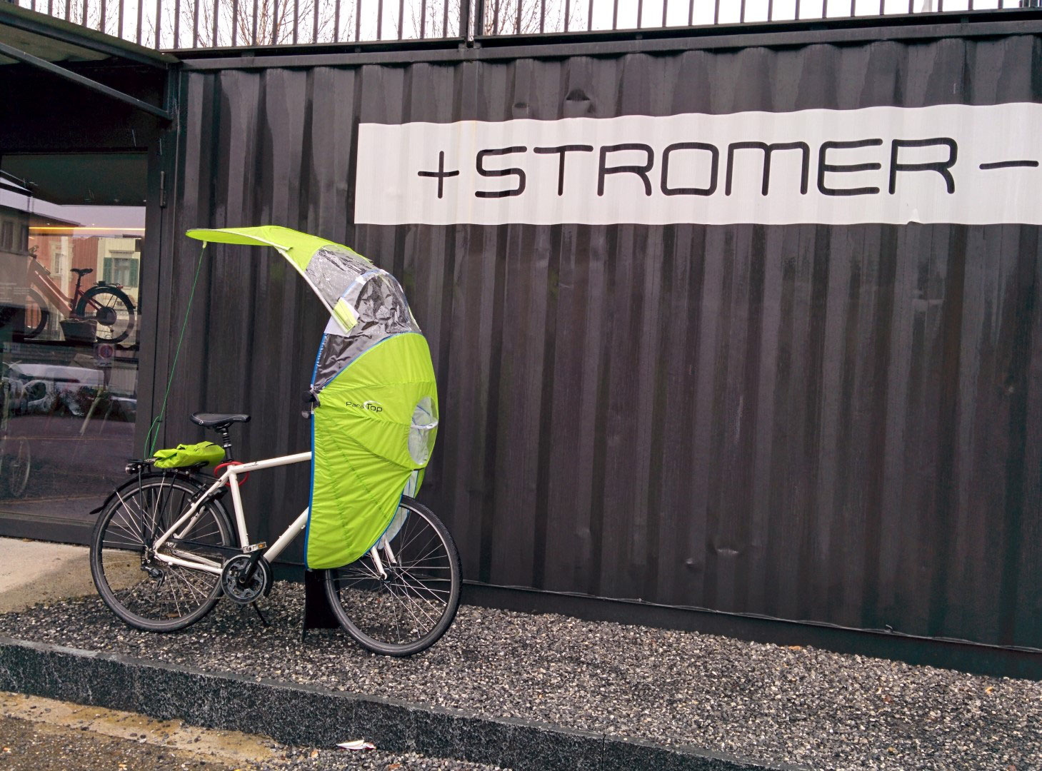 regenschutz fürs fahrrad fahren