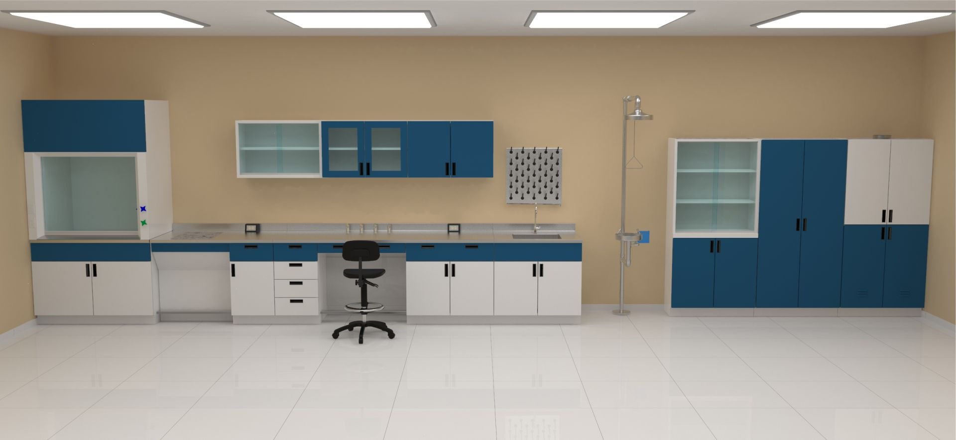 Muebles para laboratorios, muebles para laboratorio químico, muebles