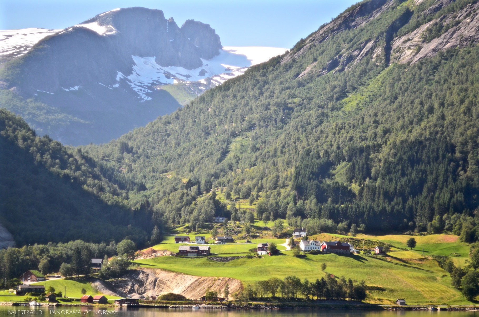 Die Landschaft um den Sognefjord - Gronlund Ferienhaus - Ferienhaus