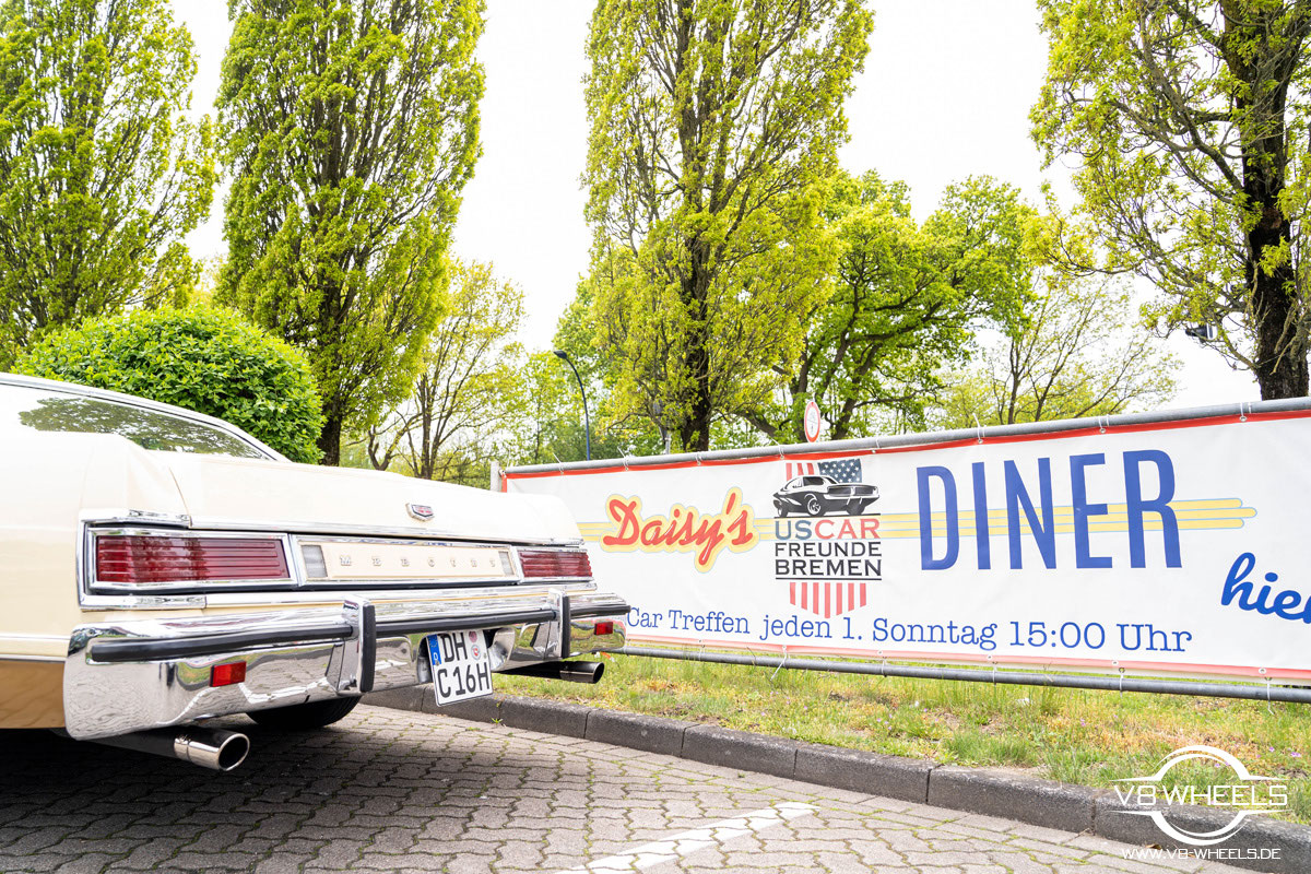 Monatliches US Car Treffen Daisy's Diner Oyten Mai 2023 V8 Wheels