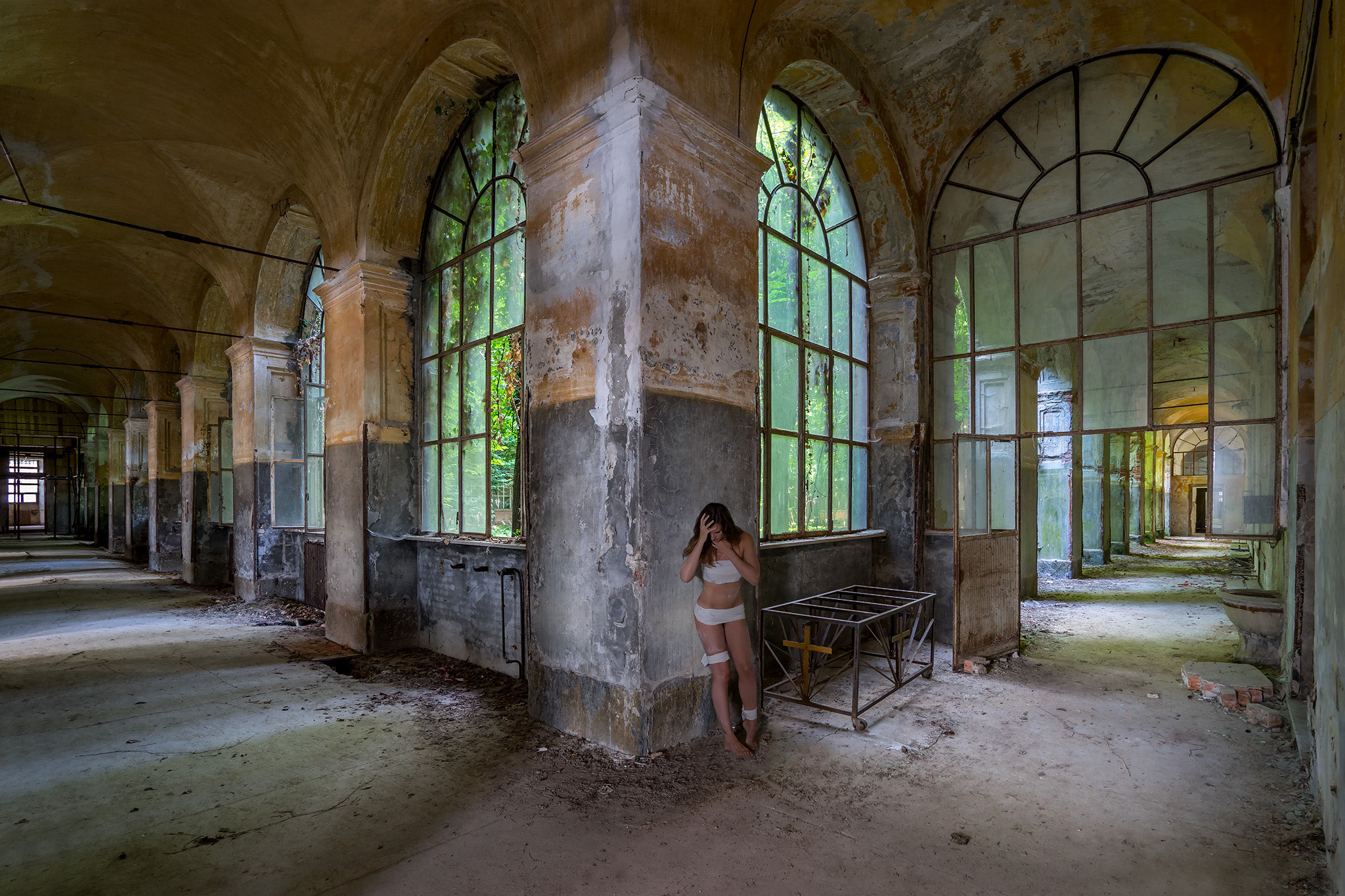 manicomio Abandoned Beauty Pictures  photography Wil Crooymans