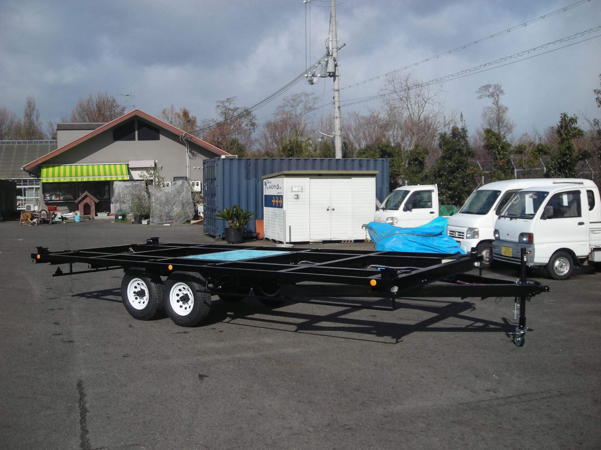 中古トレーラーハウス ハウス12.54㎡（3.79坪）車検取得タイプ