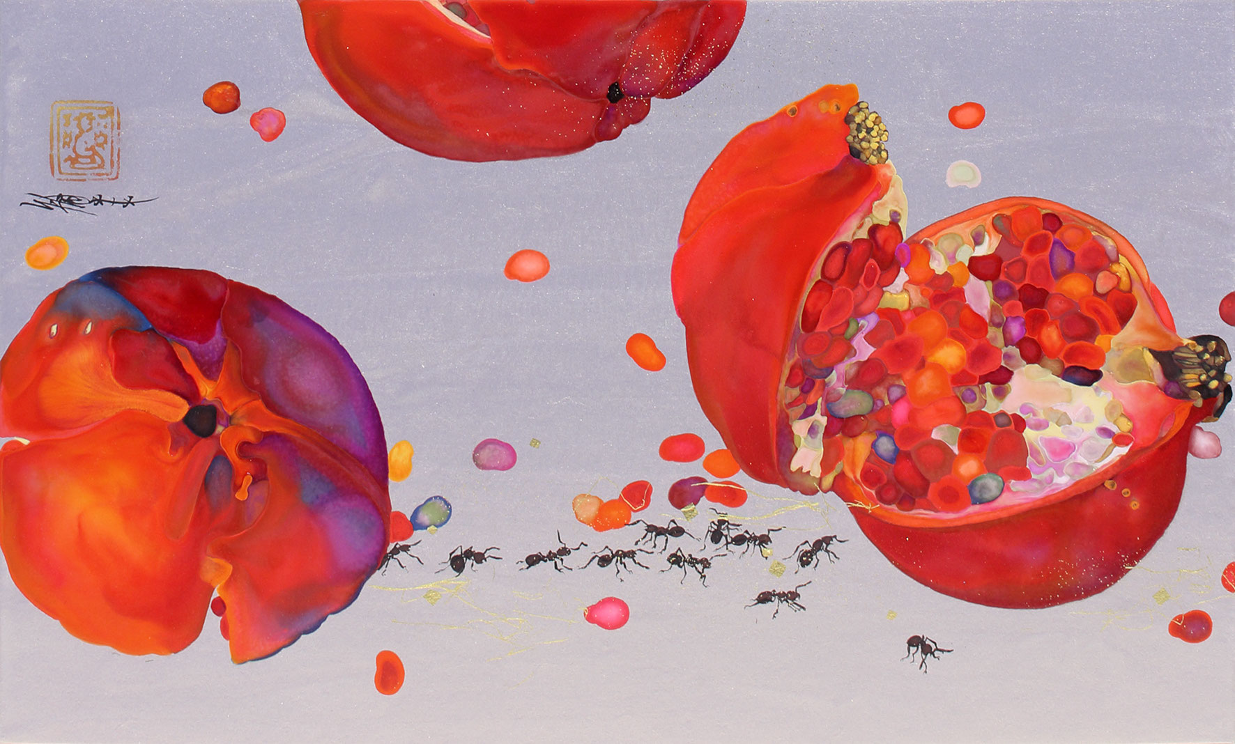 岩田壮平 画集　cycle Amazon.co.jp: 岩田壮平 画集 『 cycle 』【頁が蛇腹状に広がるため