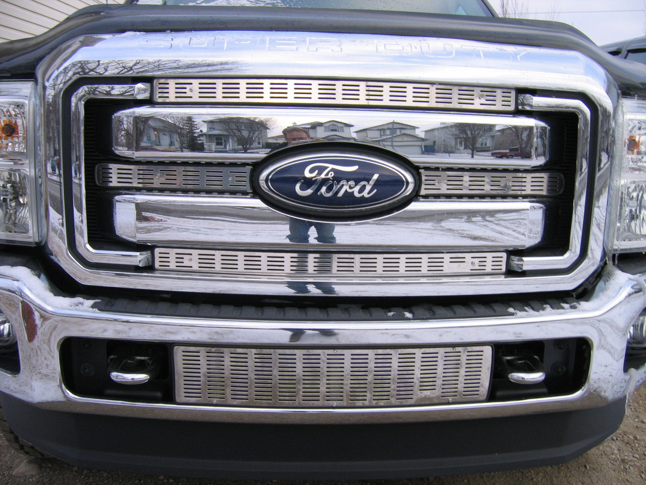 Air Hawk Stainless Steel Inserts Summer Grille Winter Front Grill