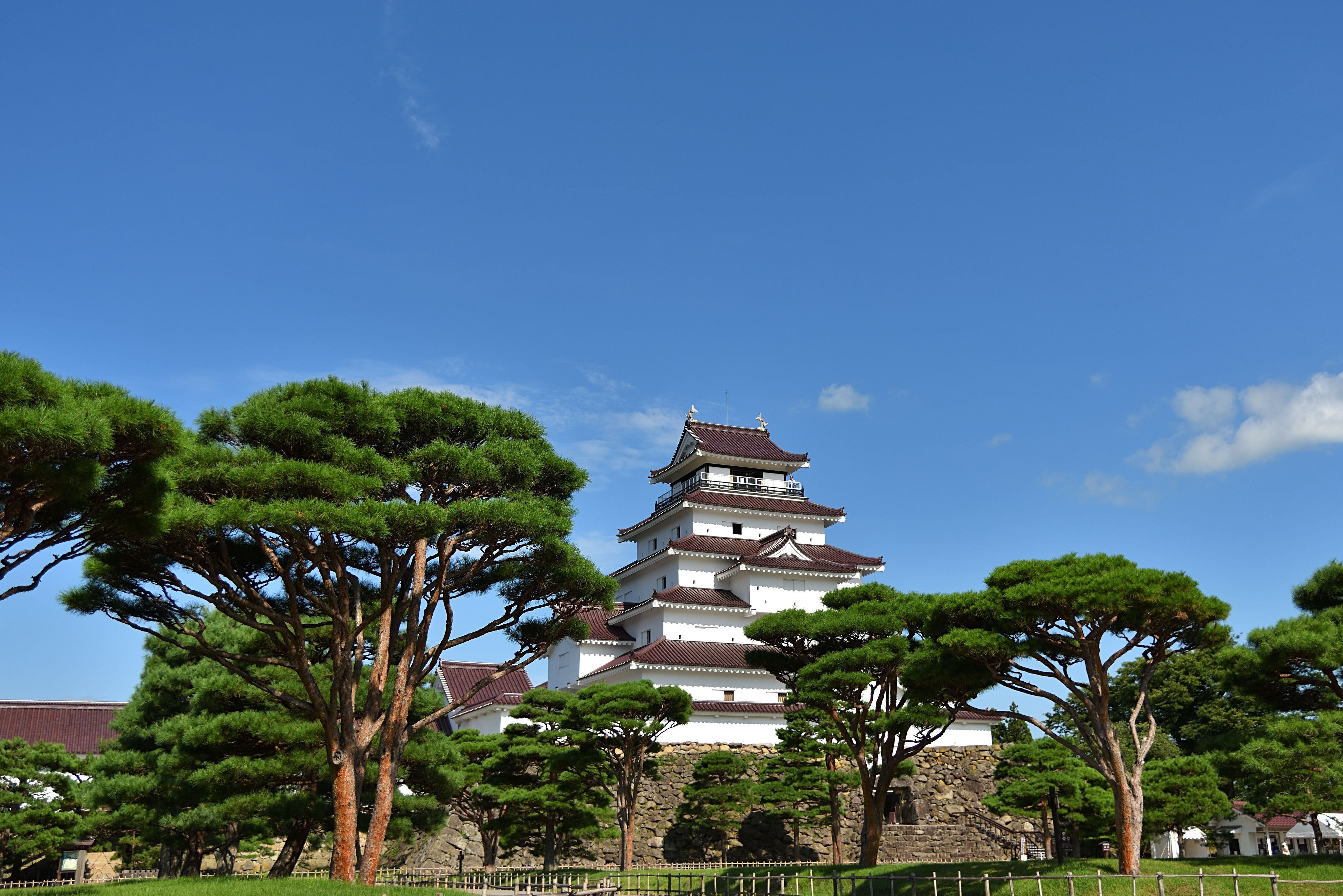 会津若松城 1 花と風景のフォトグラフ