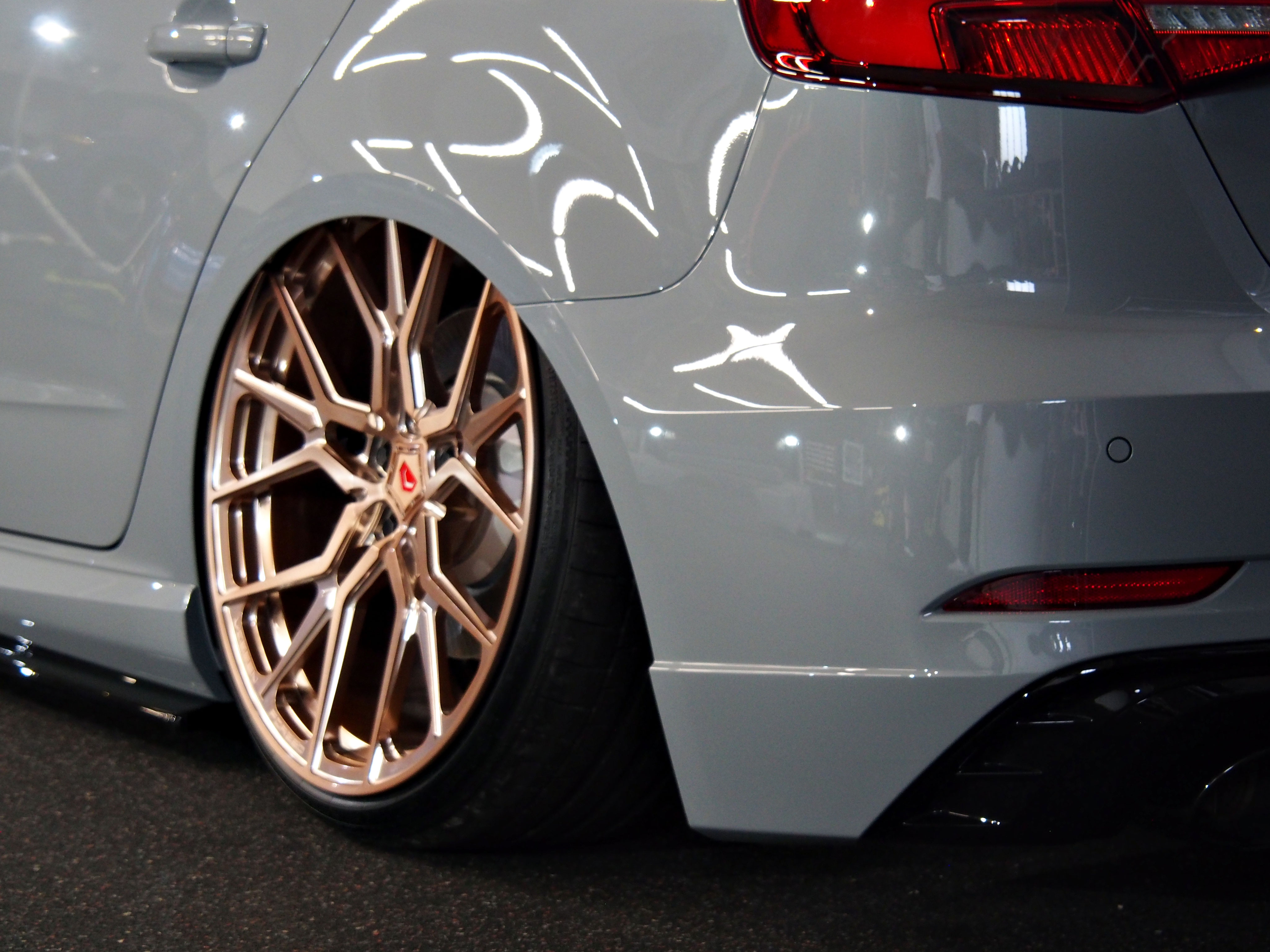 Bagged Audi RS3 Vossen Airride GEBOHNERT Auto Aufbereitung