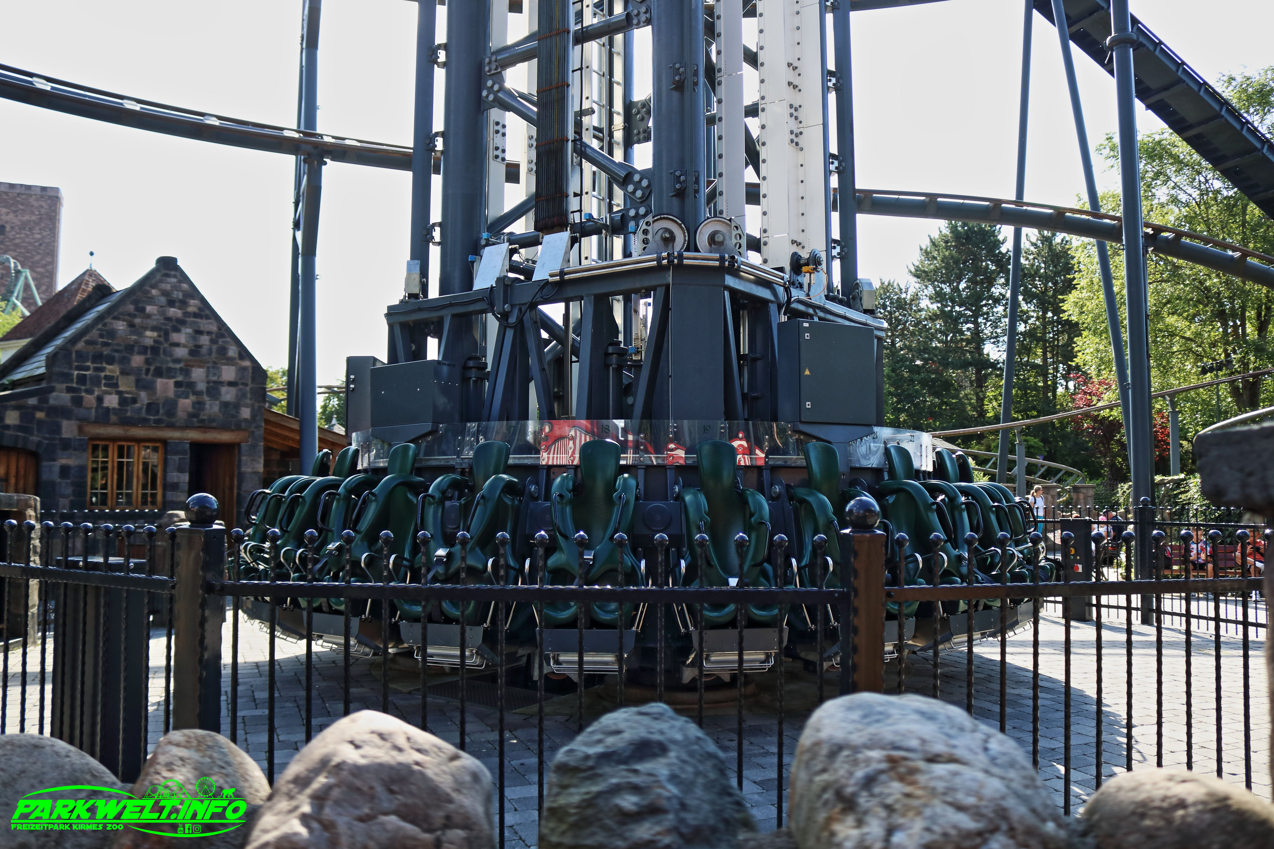 Highlander Hansa Park Infos, Bilder & Technische Daten zum Freefall