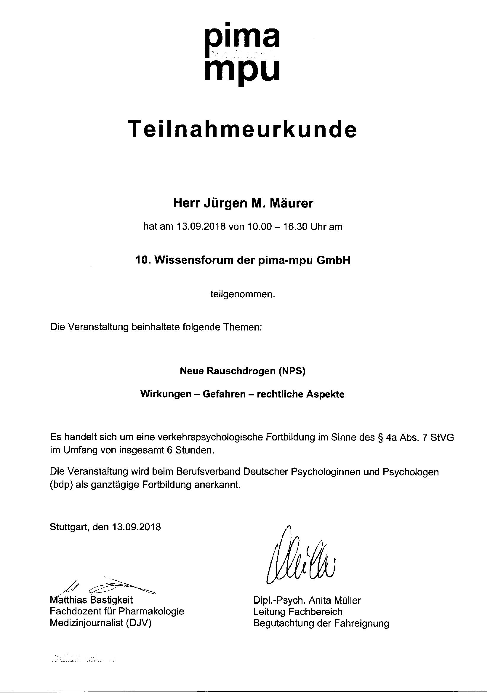 Seriös und Kompetent MPU Ulm Online