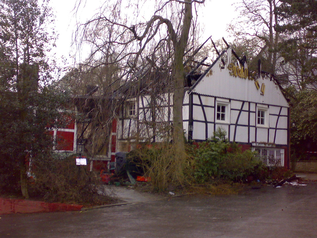 Brand Vereinslokal Borgbohmer 2010 Schutzenverein Diana 1907