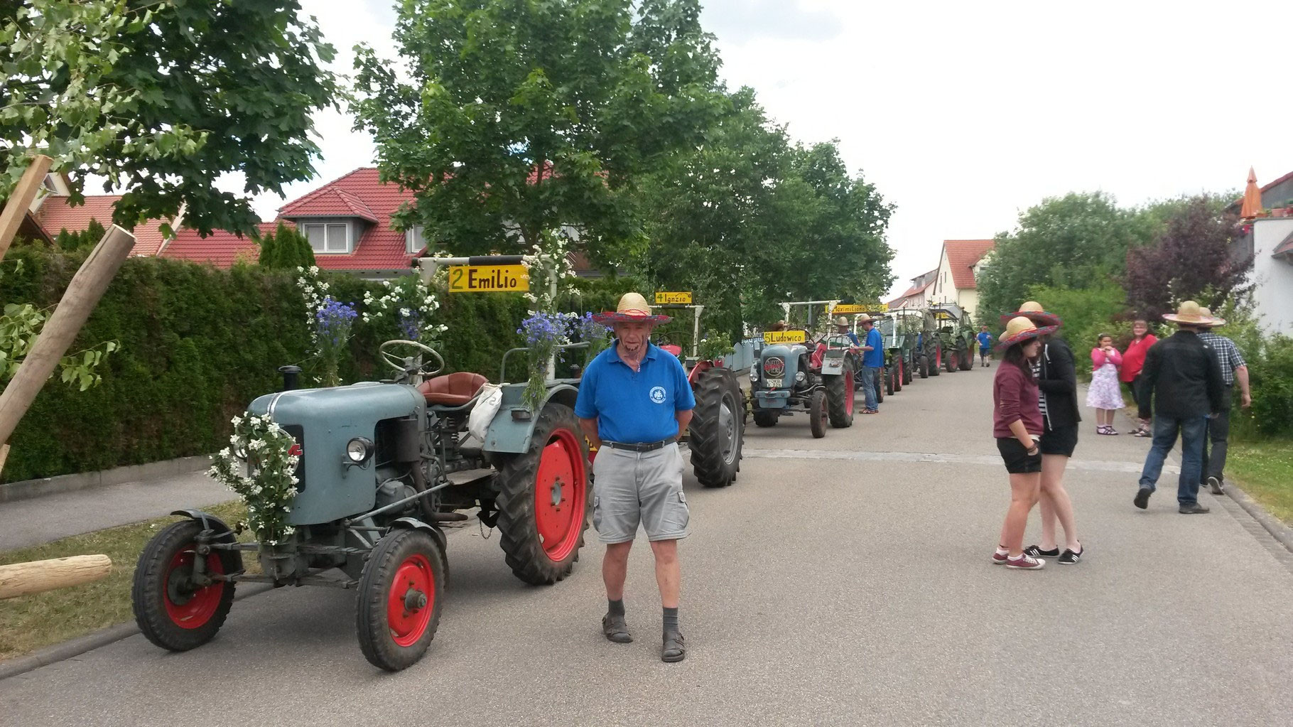 Volksfest Wassertrüdingen 2014 Oldtimerfreunde Irsingen Hesselberg e.V.